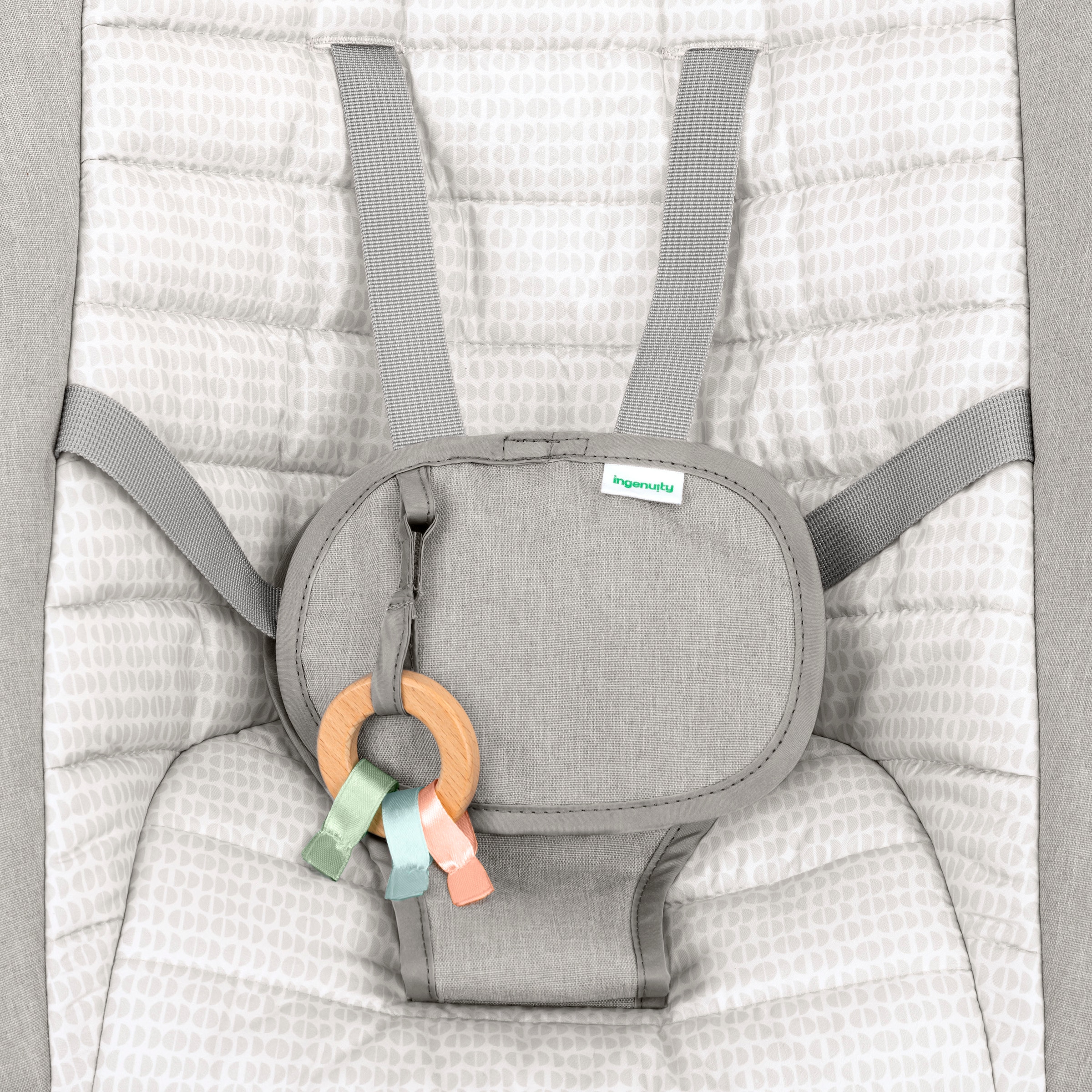 ingenuity Transat pour bébé »Keep InMotion Automatic Rocking Seat - Soulful Skies« mit Sound-Effekt