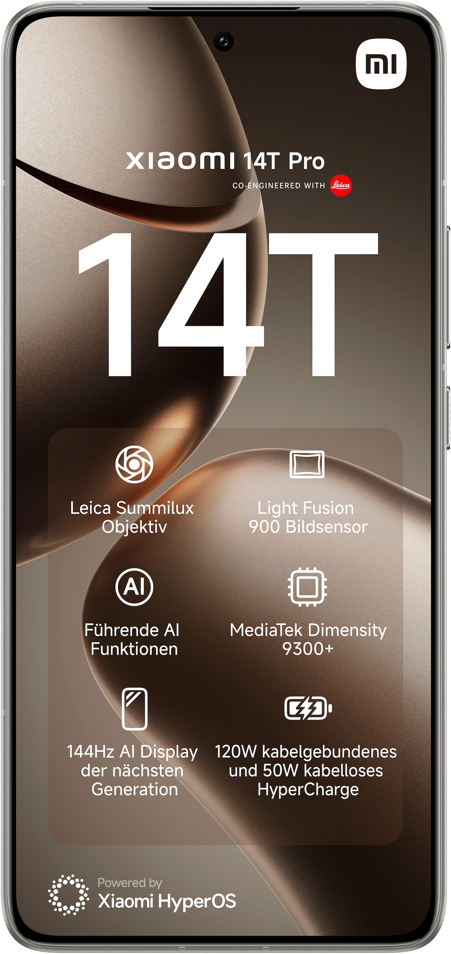 Xiaomi Smartphone »Xiaomi 14T Pro 512GB« Titan Gray