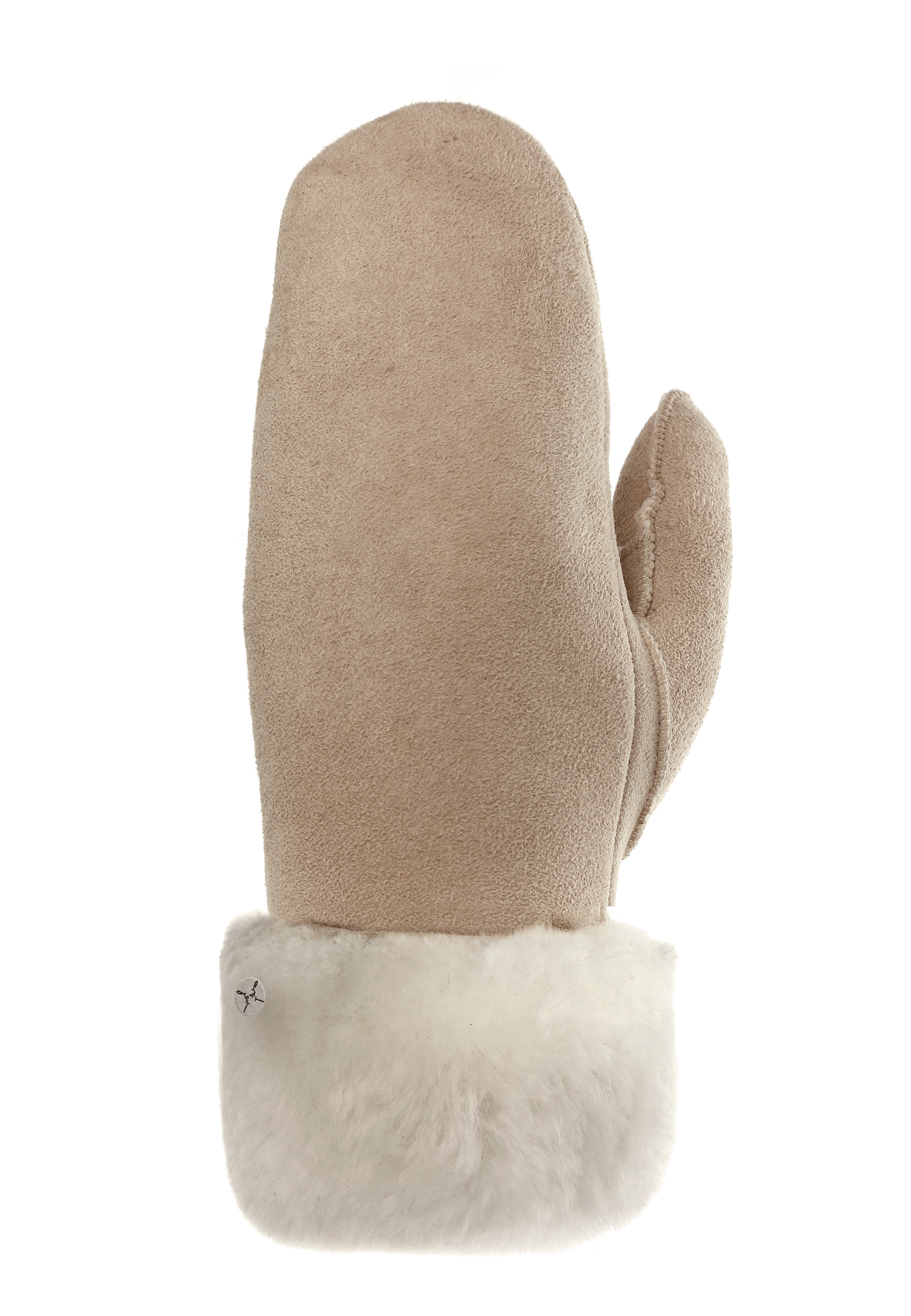 PEARLWOOD Gants en cuir »FIONA« cuir velours, moufles, doublure chaude