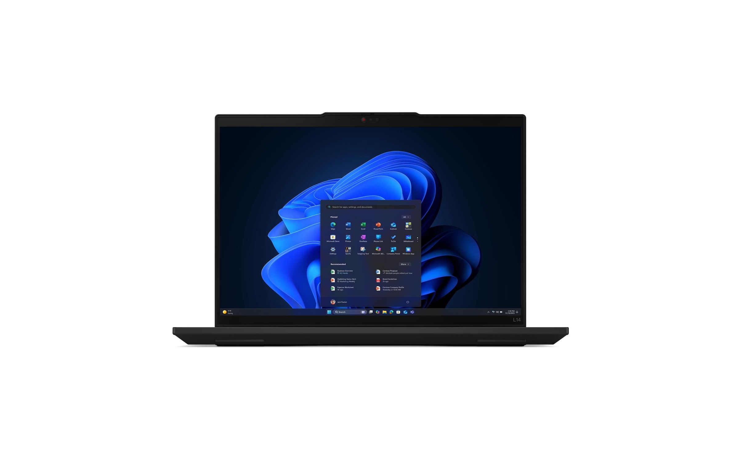Lenovo Ordinateur portable »ThinkPad L14 Gen 6 (AMD)« / 14 ″ AMD Ryzen 5 512 GB SSD