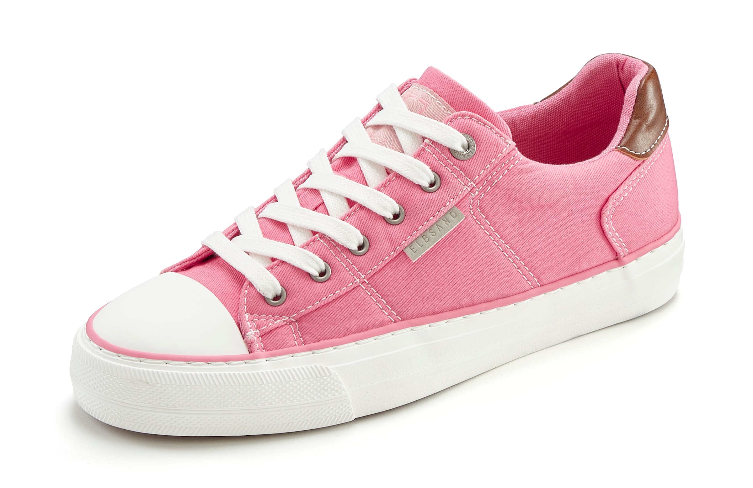 Elbsand Sneakers »Schnürschuh, Freizeitschuh, Stoffschuh, Halbschuh, Turnschuh«  derby en textile souple unisexe VEGAN