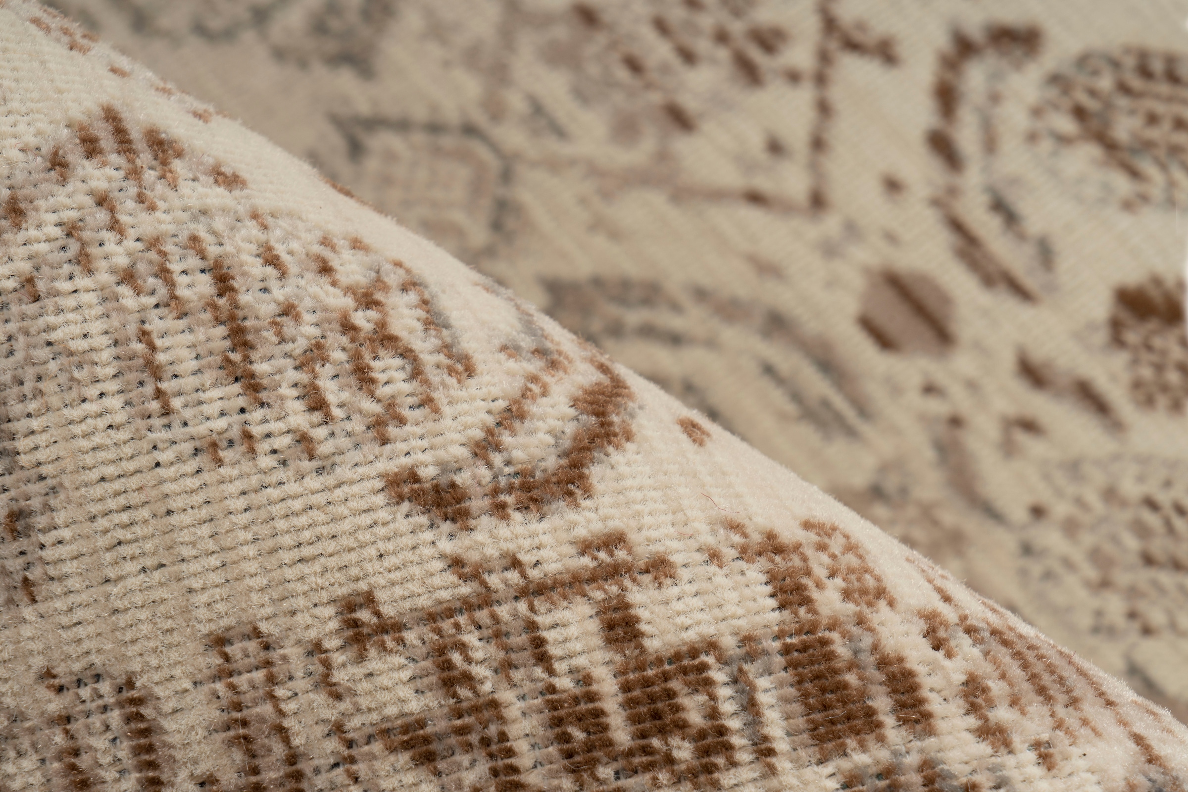 Kayoom Teppich »Charu 600« rechteckig 3,5 mm Höhe Vintage Look, Flachgewebe, Wohnzimmer