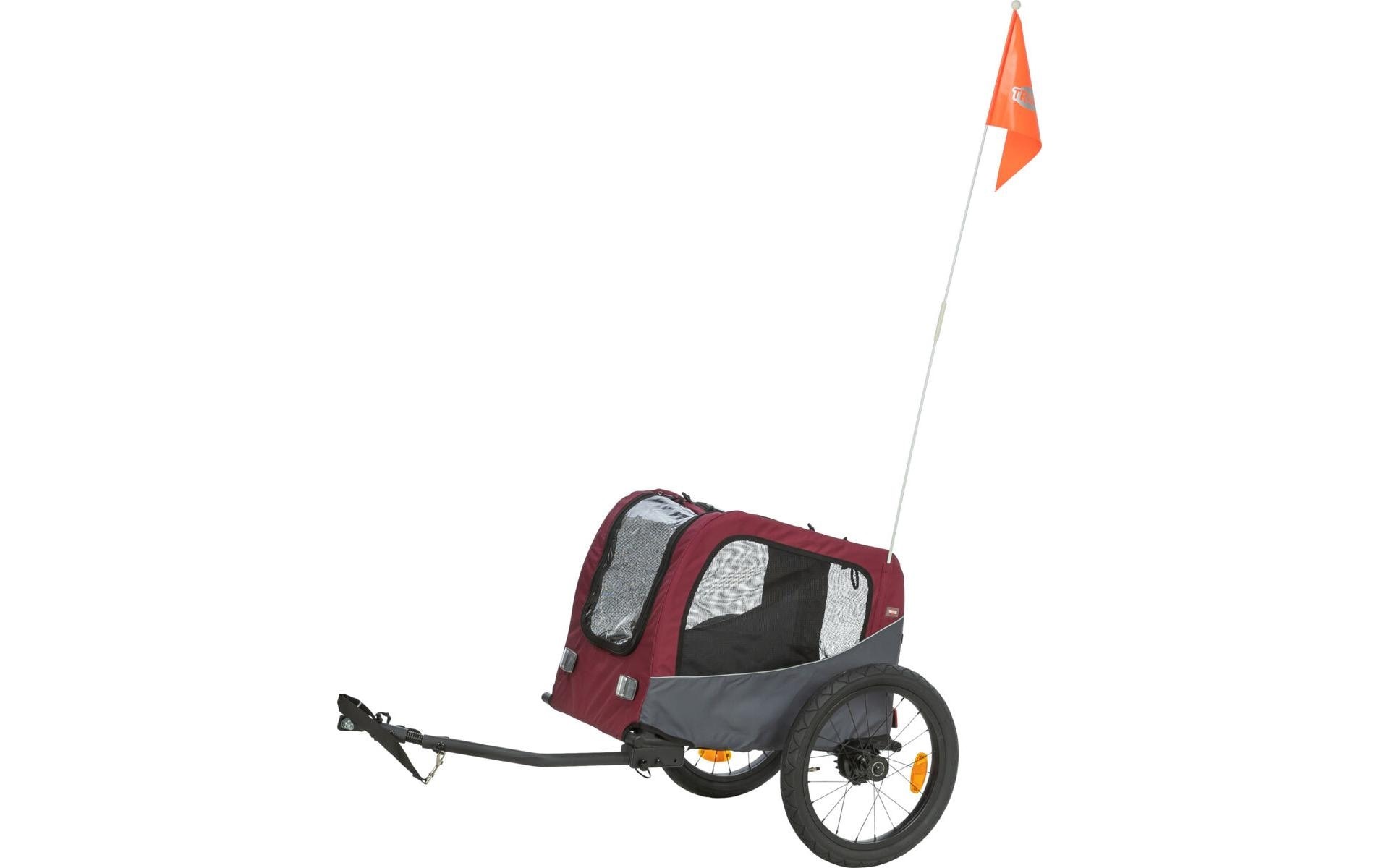 TRIXIE Fahrradhundeanhänger »53 x 60 x 60/117 cm« Fahrradanhänger für Hunde mit Schnellbefestigungssystem