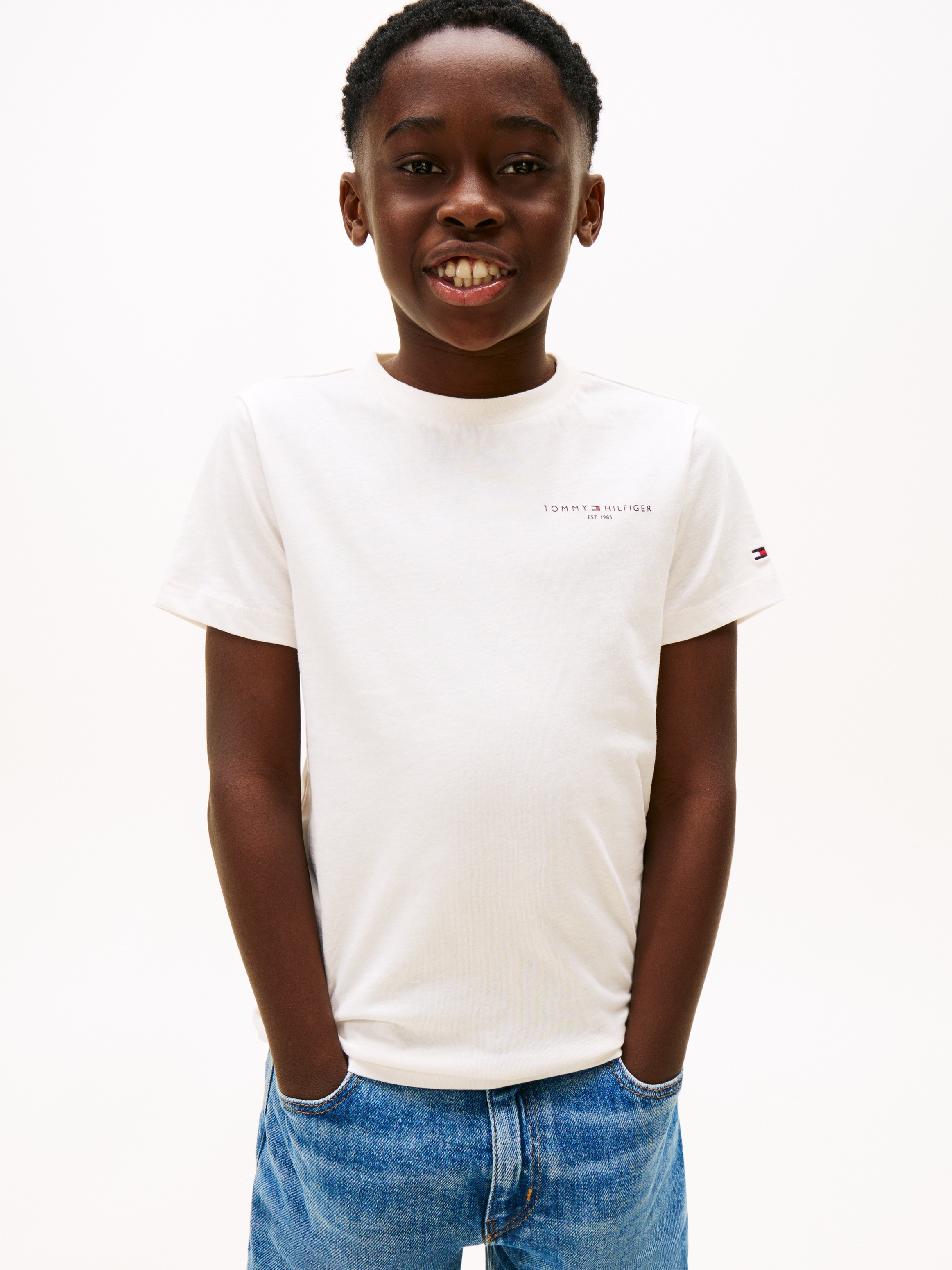 Tommy Hilfiger T-shirt »MINI CORP T-SHIRT« enfants jusqu’à 16 ans