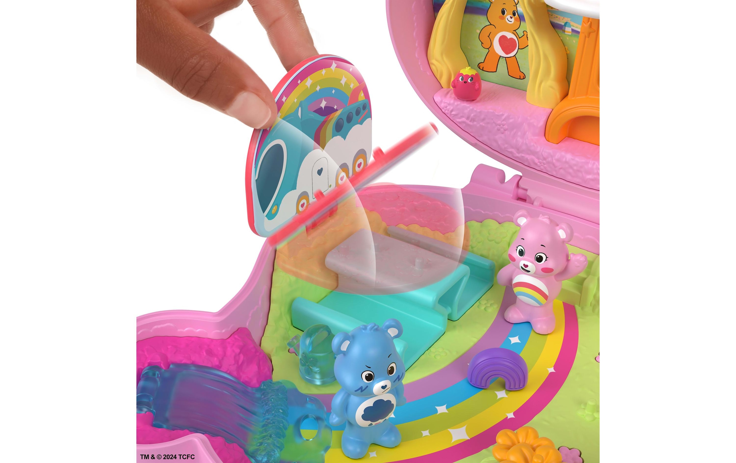 Polly Pocket Spiel »Glücksbärchis Schatulle«