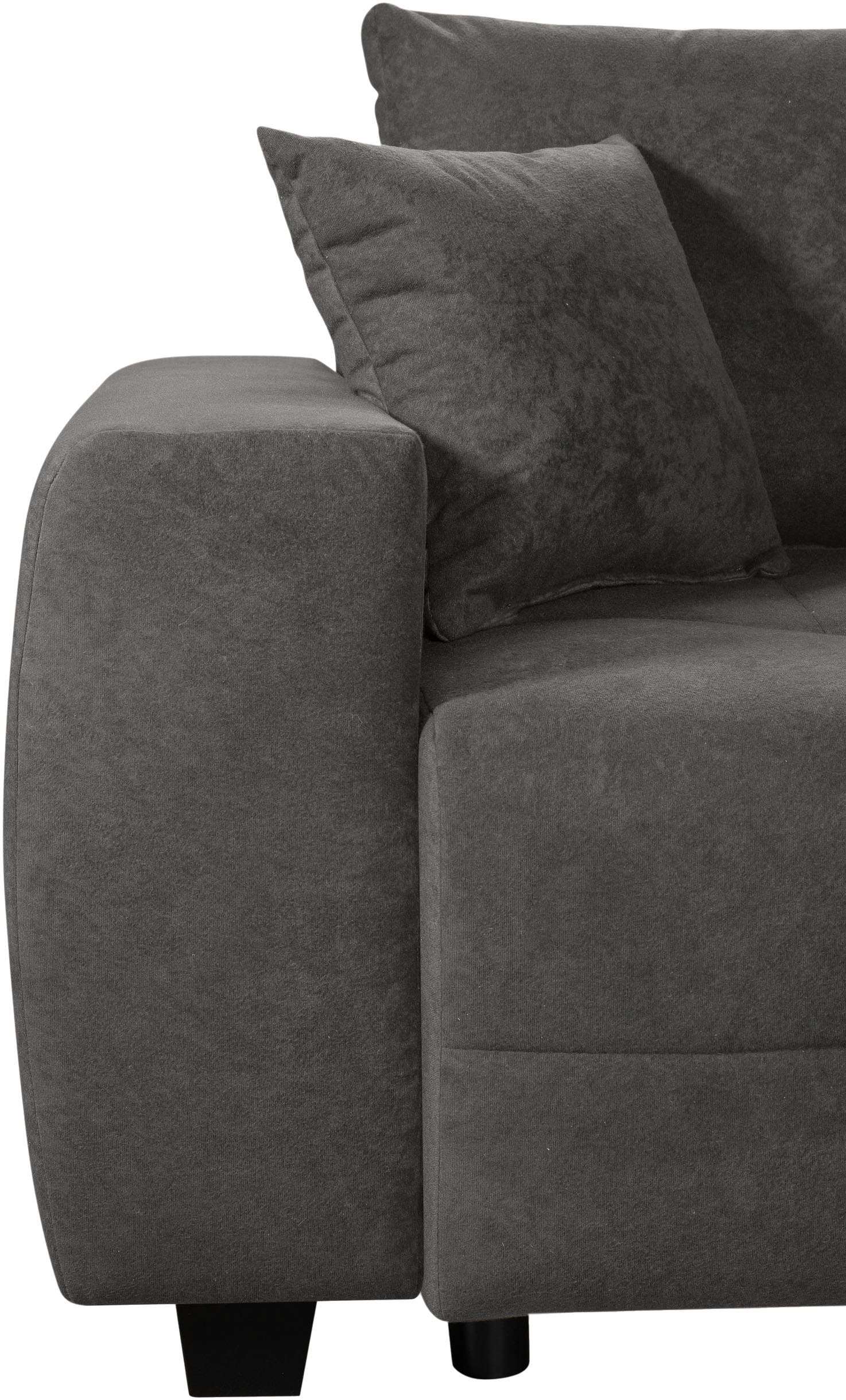 GOODproduct Ecksofa »Bella Couch L-Form, B: 234 cm - OTTO. Verlässliche Qualität.« optional Schlaffunktion & Bettkasten, mit Zierkissen