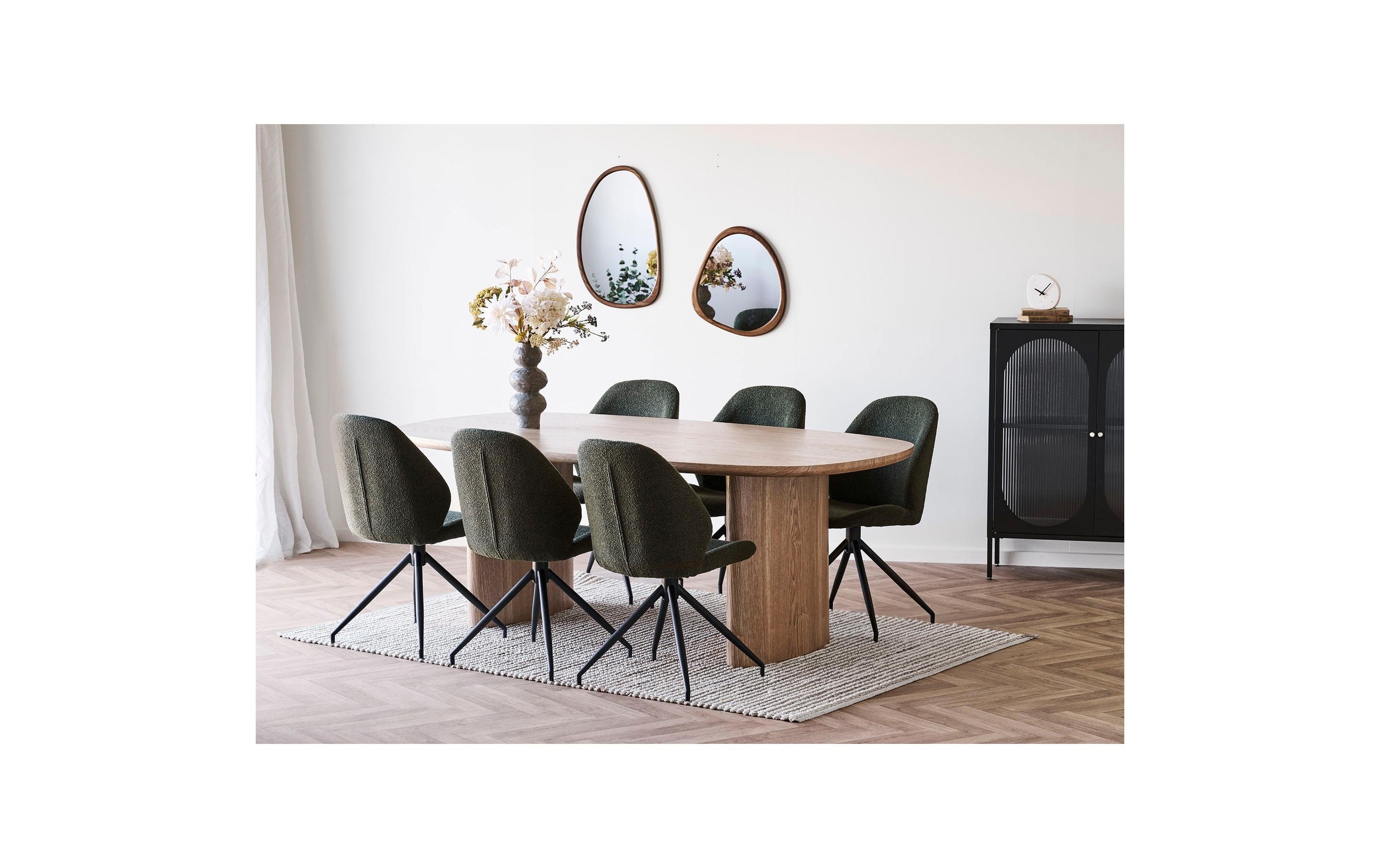 House Nordic Miroir »Luxon 2 x 44 x 47 cm«