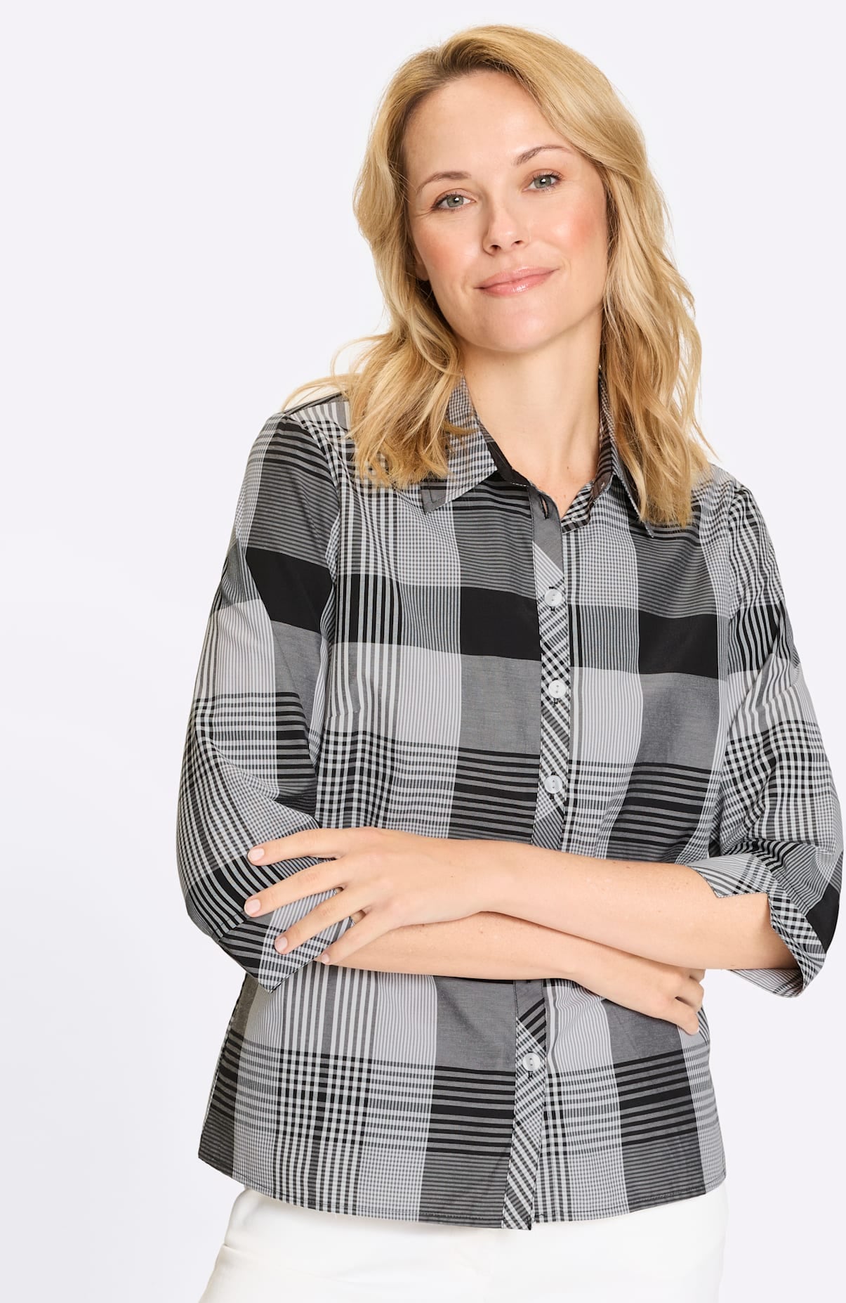Classic Basics Blouse à carreaux