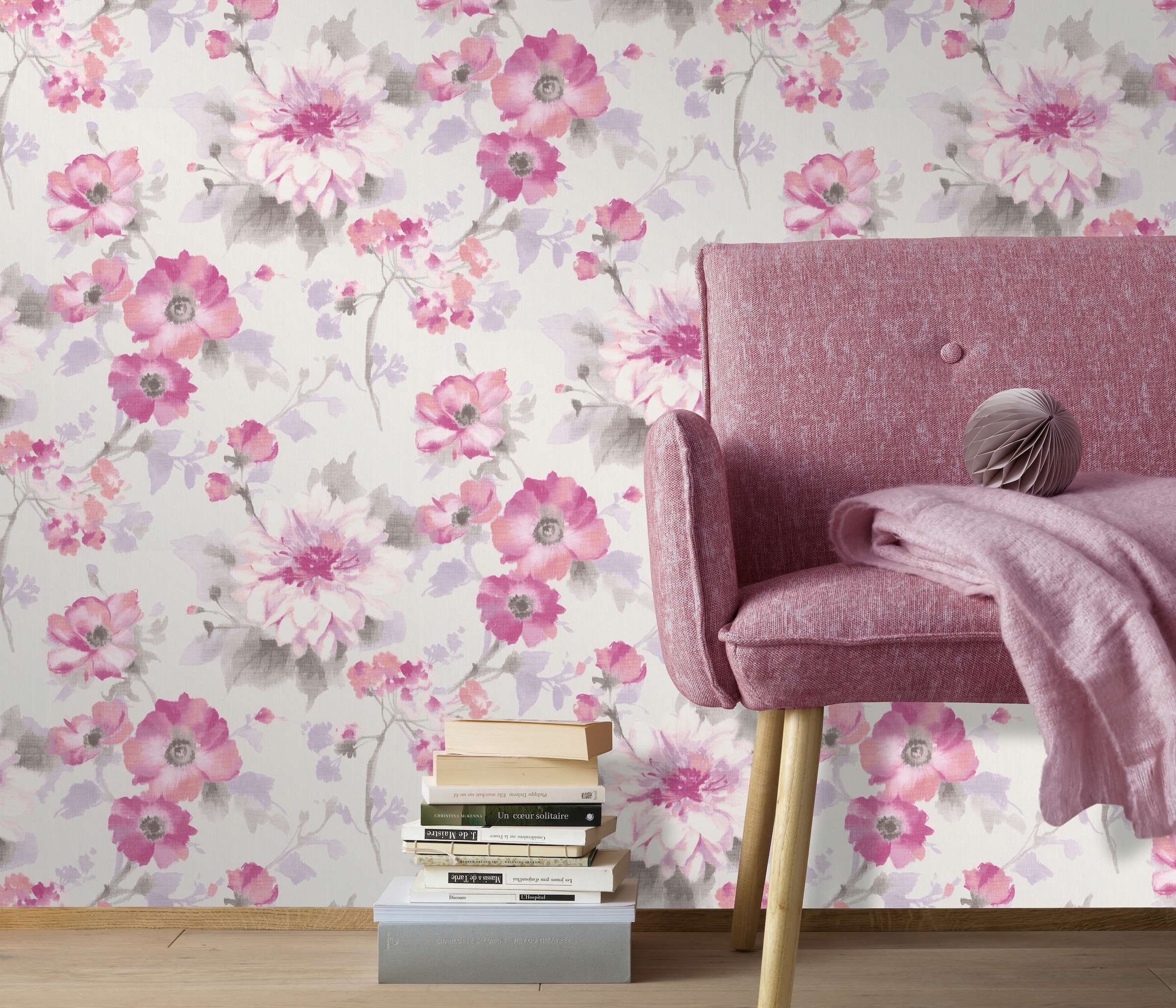 Fashion for walls Papier peint intissé »Fashion for Walls« 10,05 x 0,53m floral, Muster