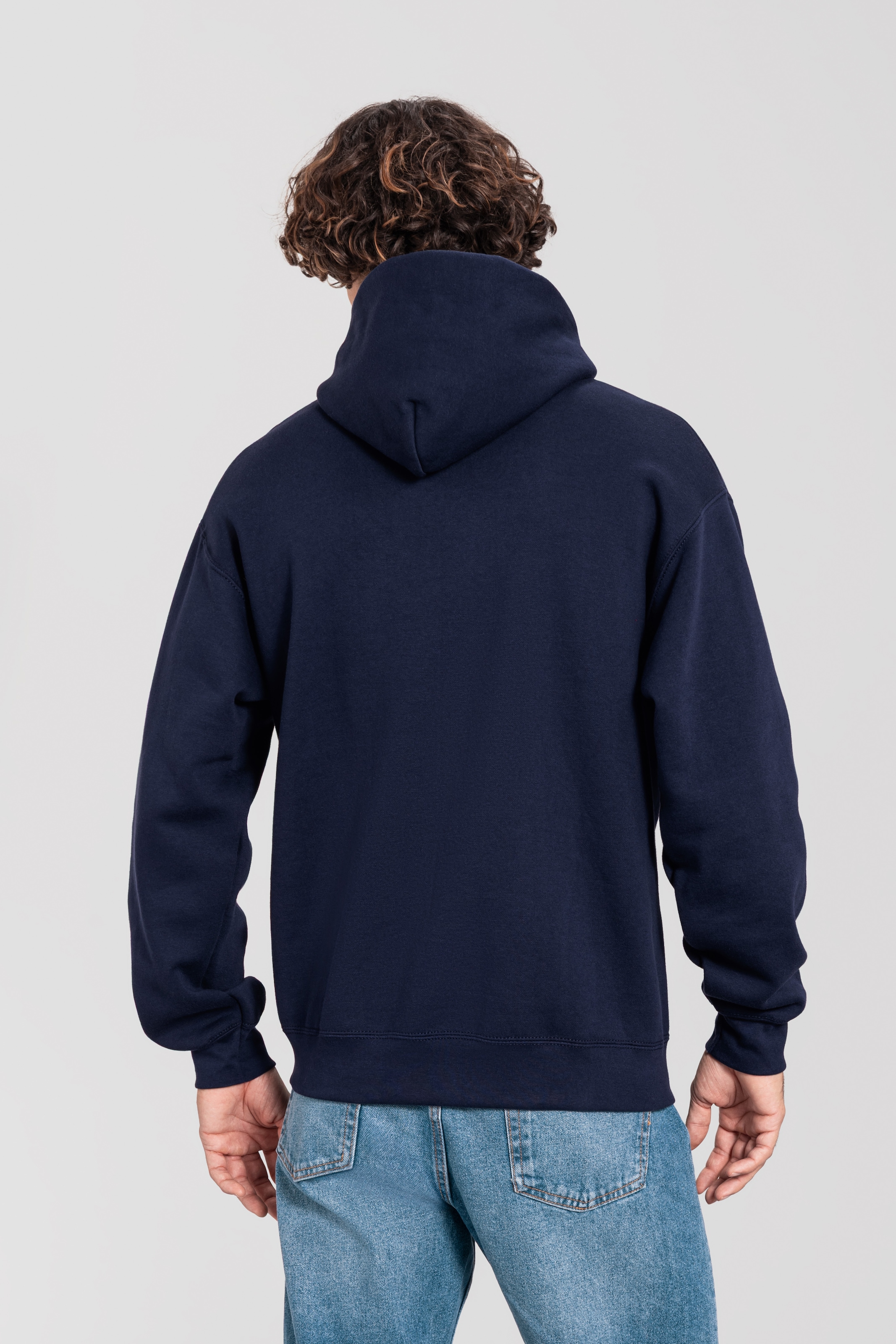 Fruit of the Loom Sweat à capuche »Iconic Premium Hoodie«, avec poche kangourou, chiné, style décontracté
