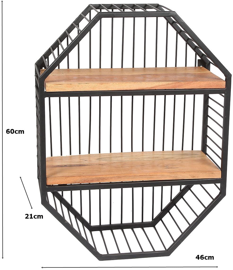 Ambiente Haus Étagère murale »Urban Wandregal - (H) 60cm« 1 cuis tlg.