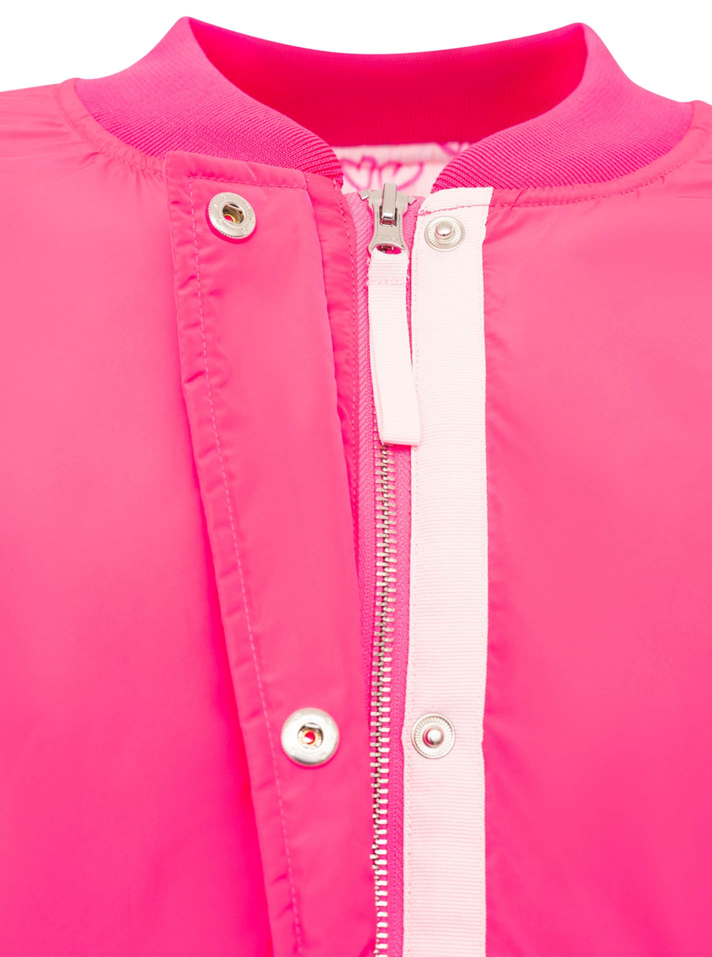 Zwillingsherz Bomberjacke »"Happy"« ohne Kapuze verdeckter Reissveschluss, Taschen