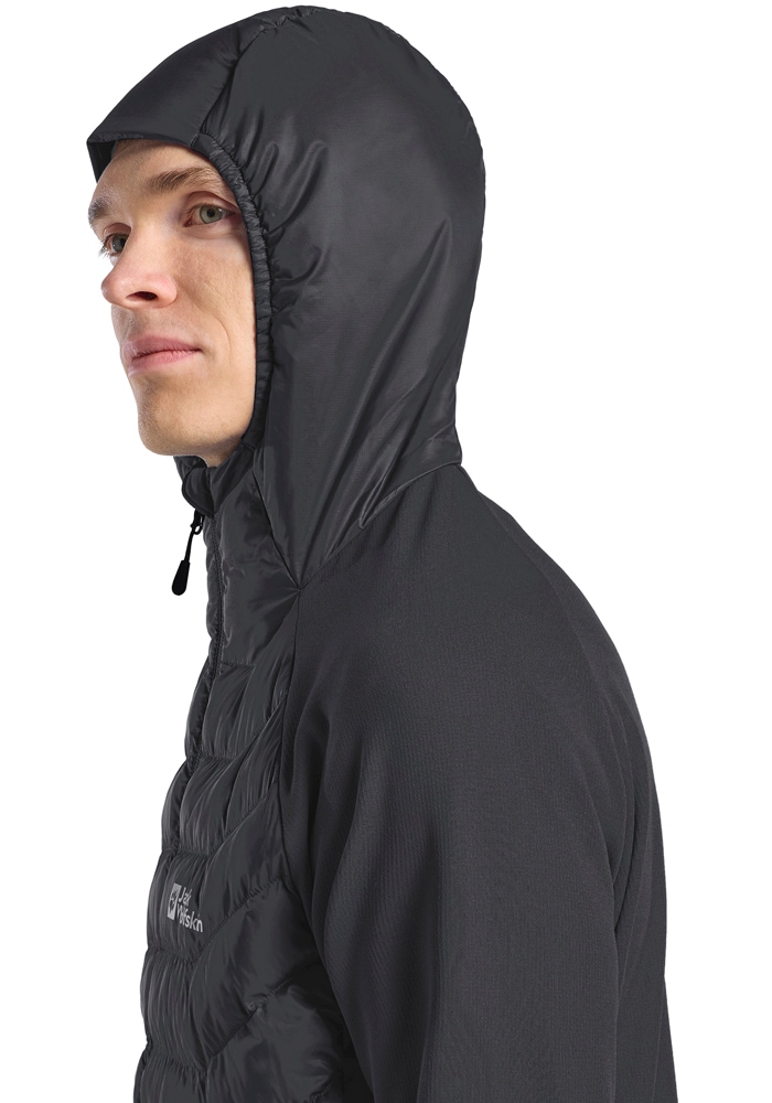Jack Wolfskin Veste hybride »ROUTEBURN PRO HYBRID M« mit Kapuze