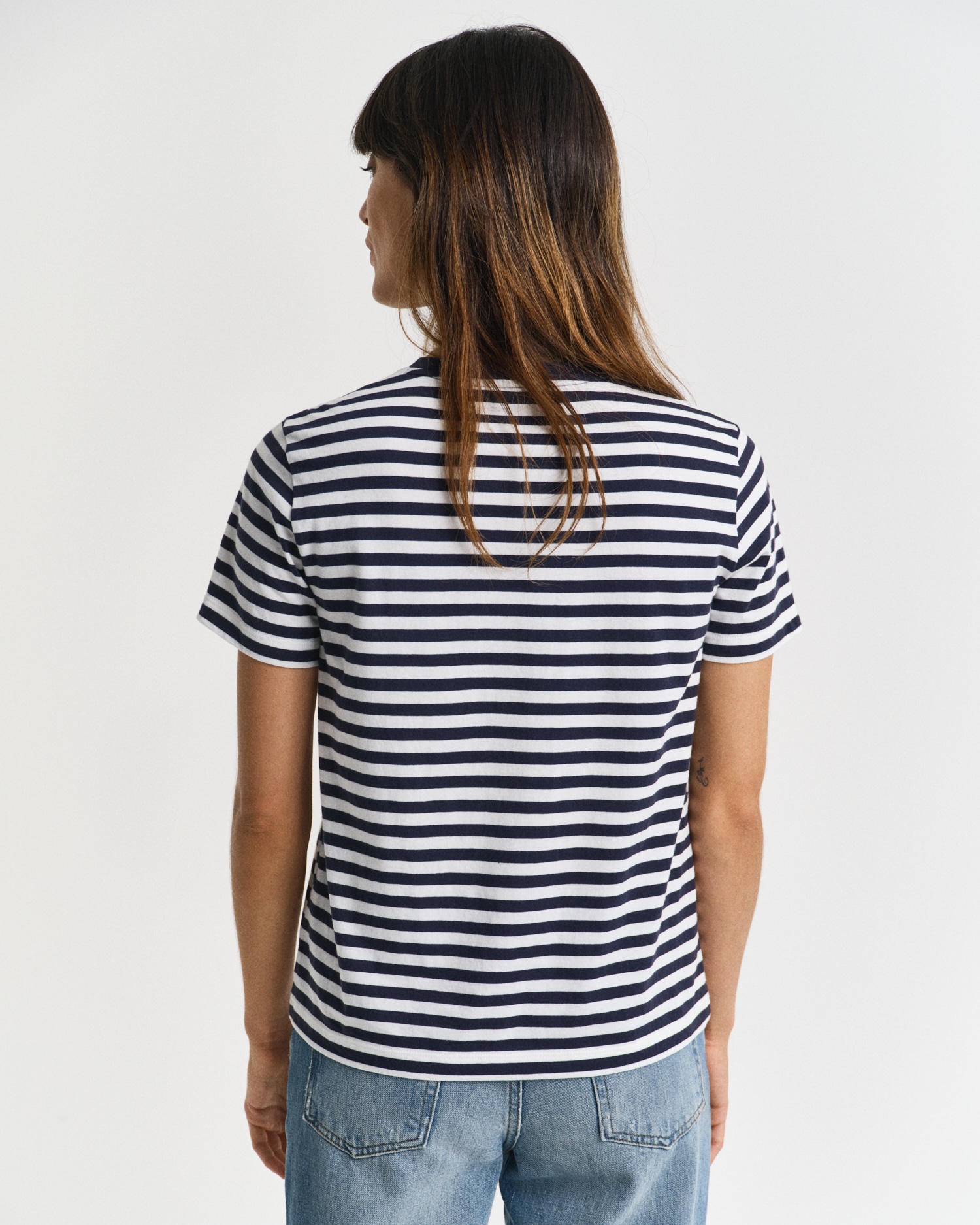 Gant »REG STRIPED SHIELD SS T-SHIRT«