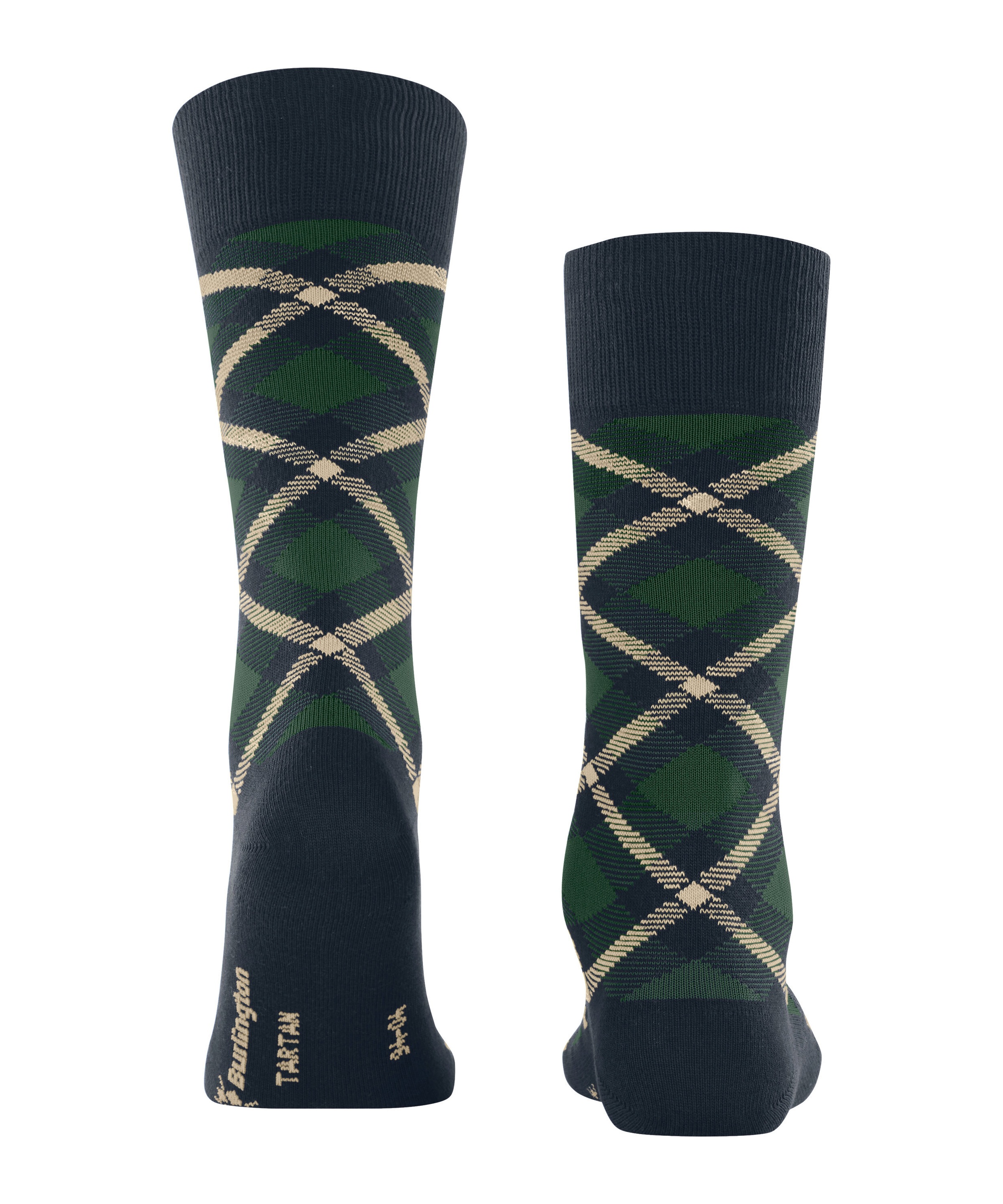 Burlington Chaussettes »Tartan« Taille unique 40-46, à carreaux, clip Burlington