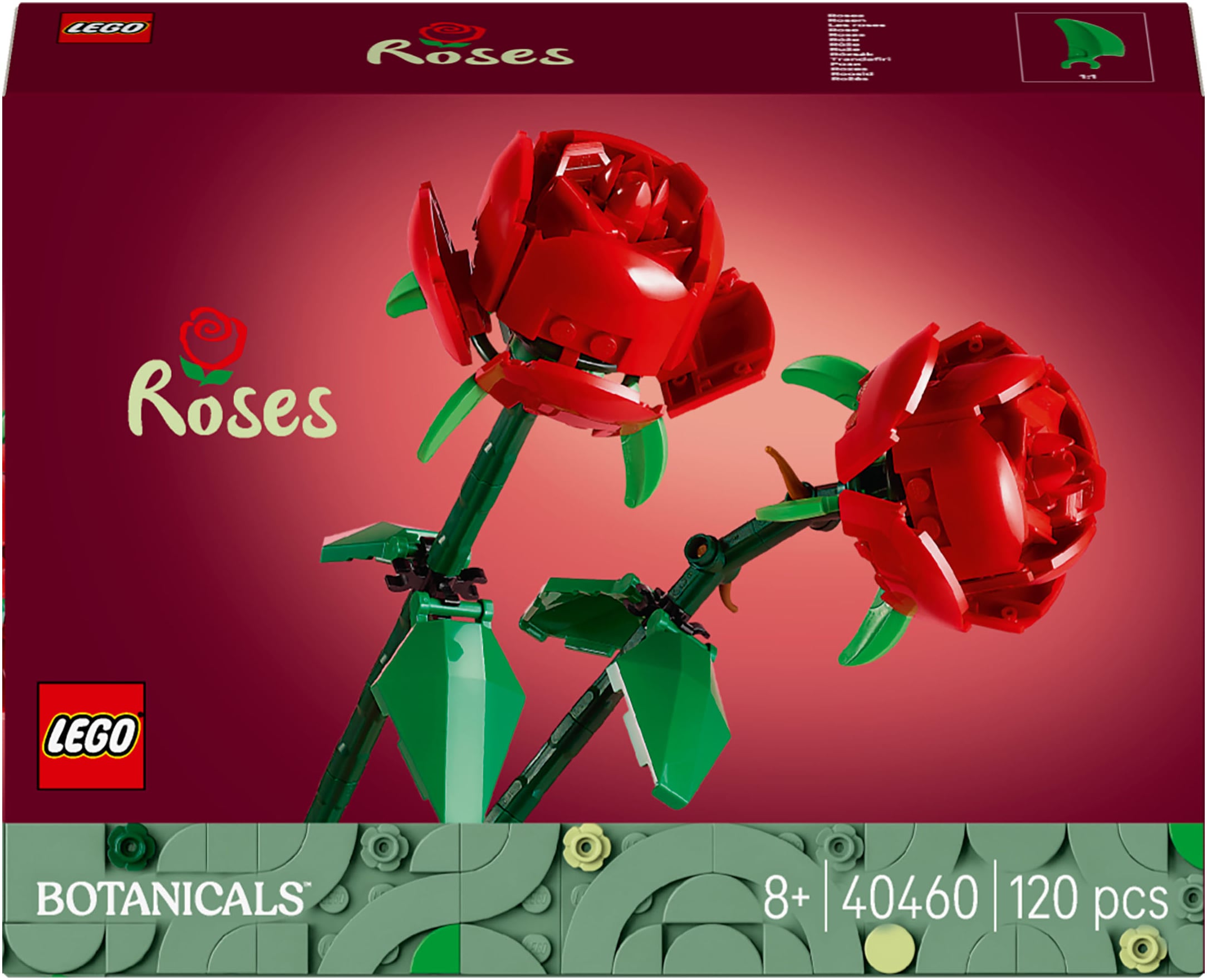 LEGO® Pions de construction »Rosen (40460), Lego Botanicals« Made in Europe