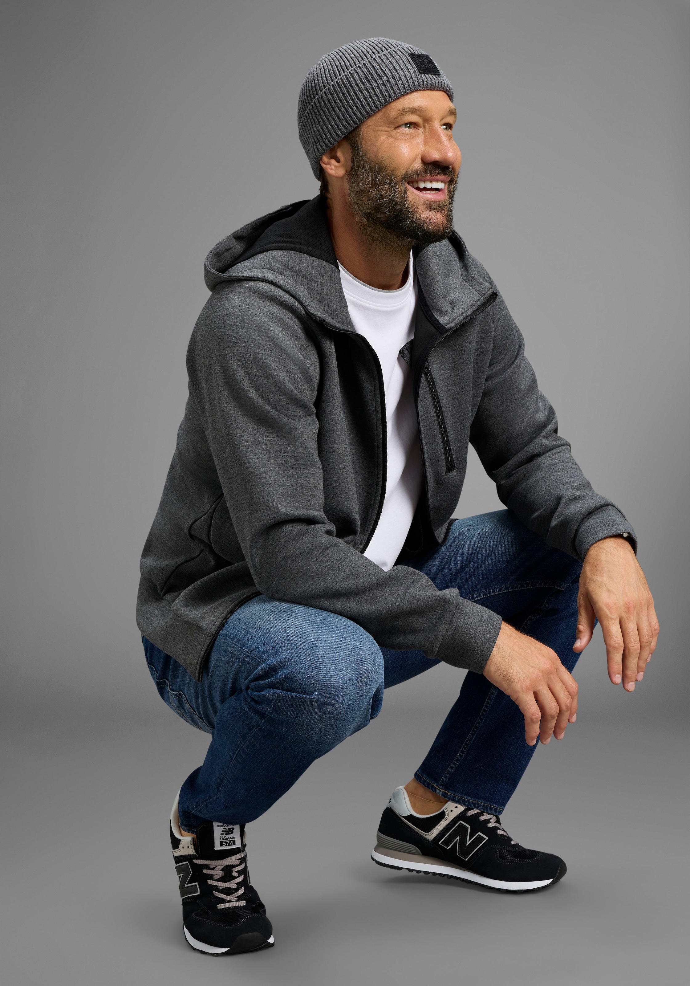 H.I.S Sweat à capuche perfekt für Alltag & Outdoor-Aktivitäten