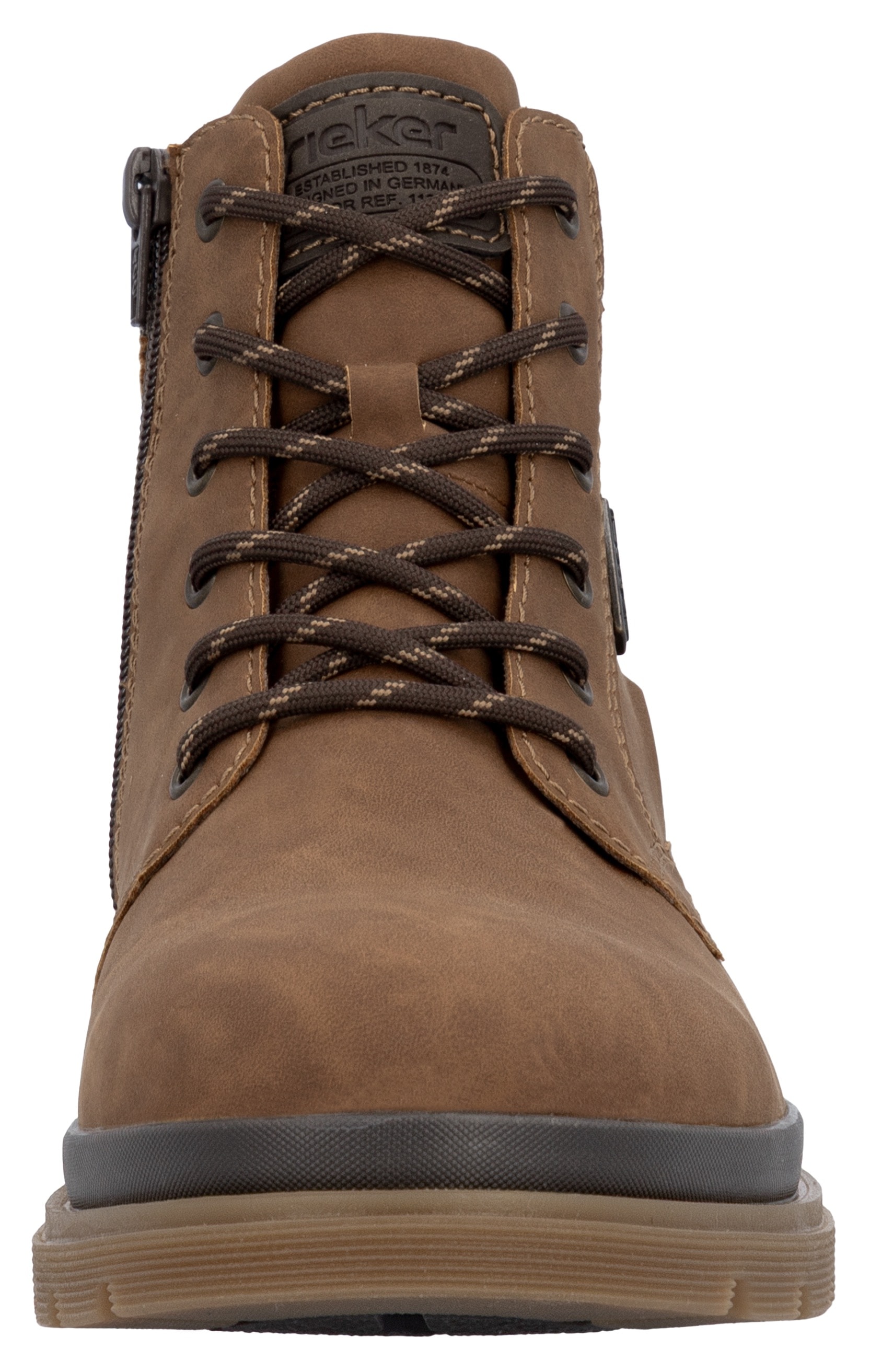 Rieker Winterstiefelette  Winterboots, Schnürboots mit Innenreissverschluss und RiekerTex