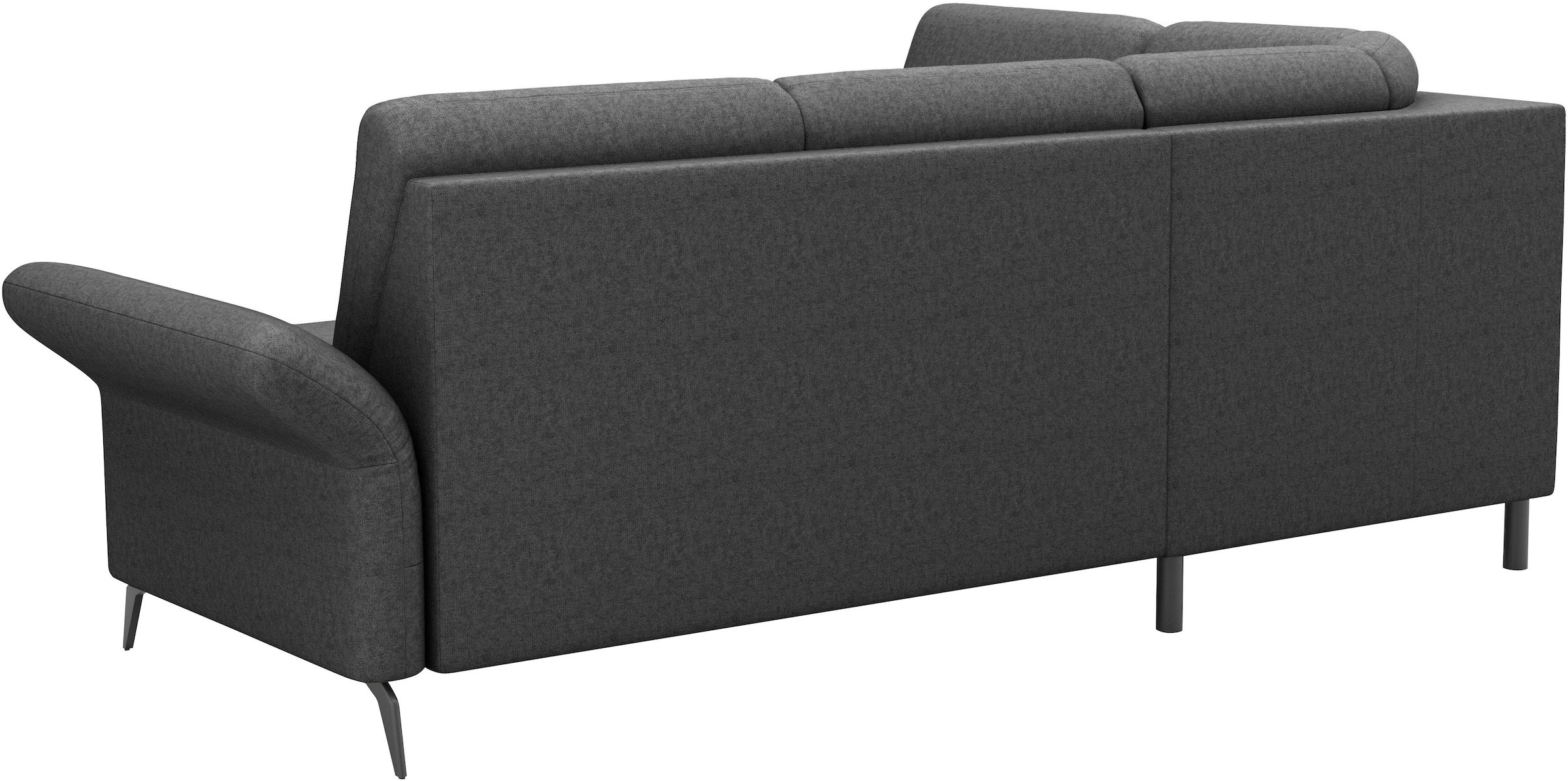 Home affaire Canapé d'angle »Rochelle« wahlweise mit Bettfunktion, Bettkasten und Armteilverstellung