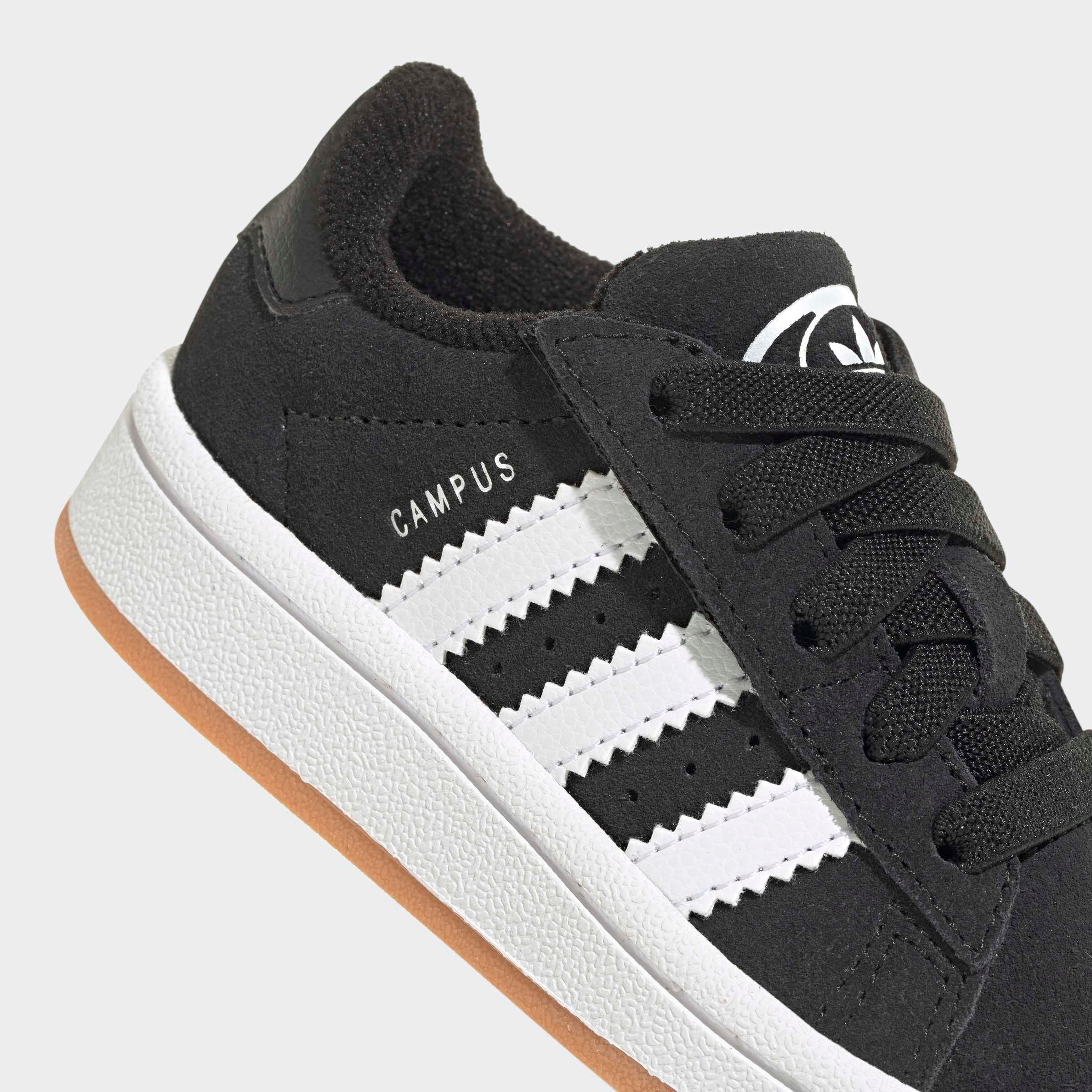 adidas Originals Sneaker »CAMPUS 00S COMFORT CLOSURE ELASTIC LACES KIDS«  für Babys und Kleinkinder aus Leder und Wildleder, mit Gummisohle