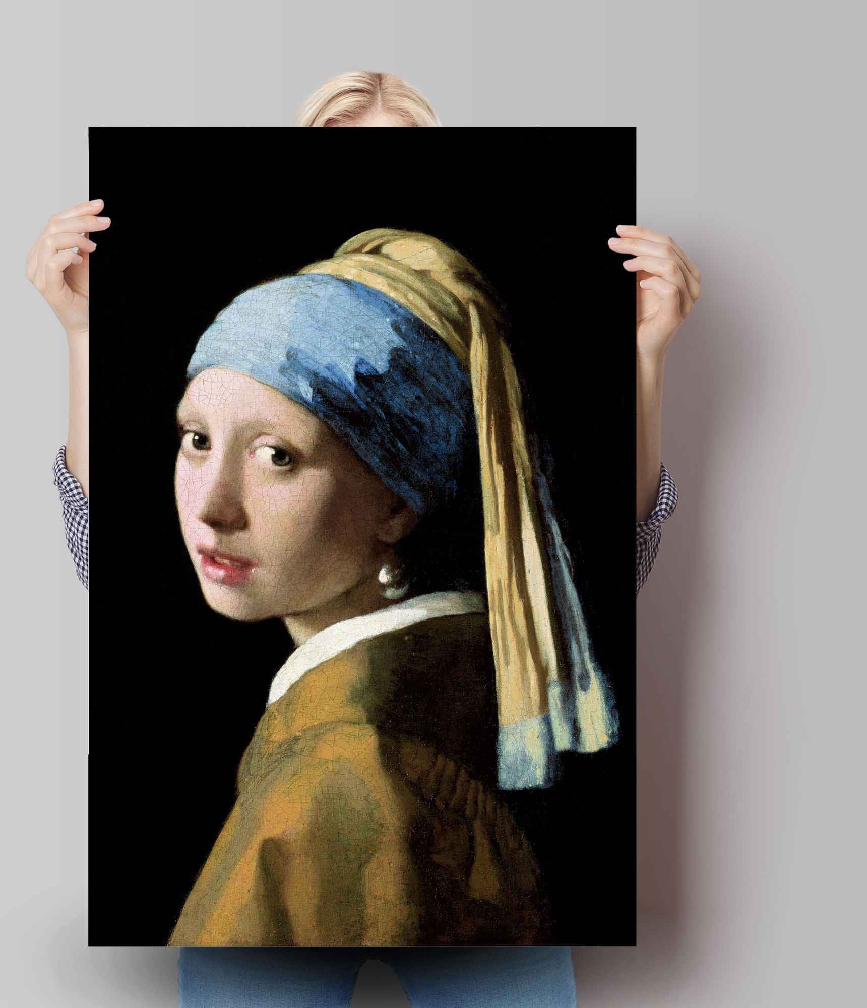 Reinders! Poster »Poster Das Mädchen mit dem Perlenohrgehänge Jan Vermeer« Menschen 1 Stk. tlg.