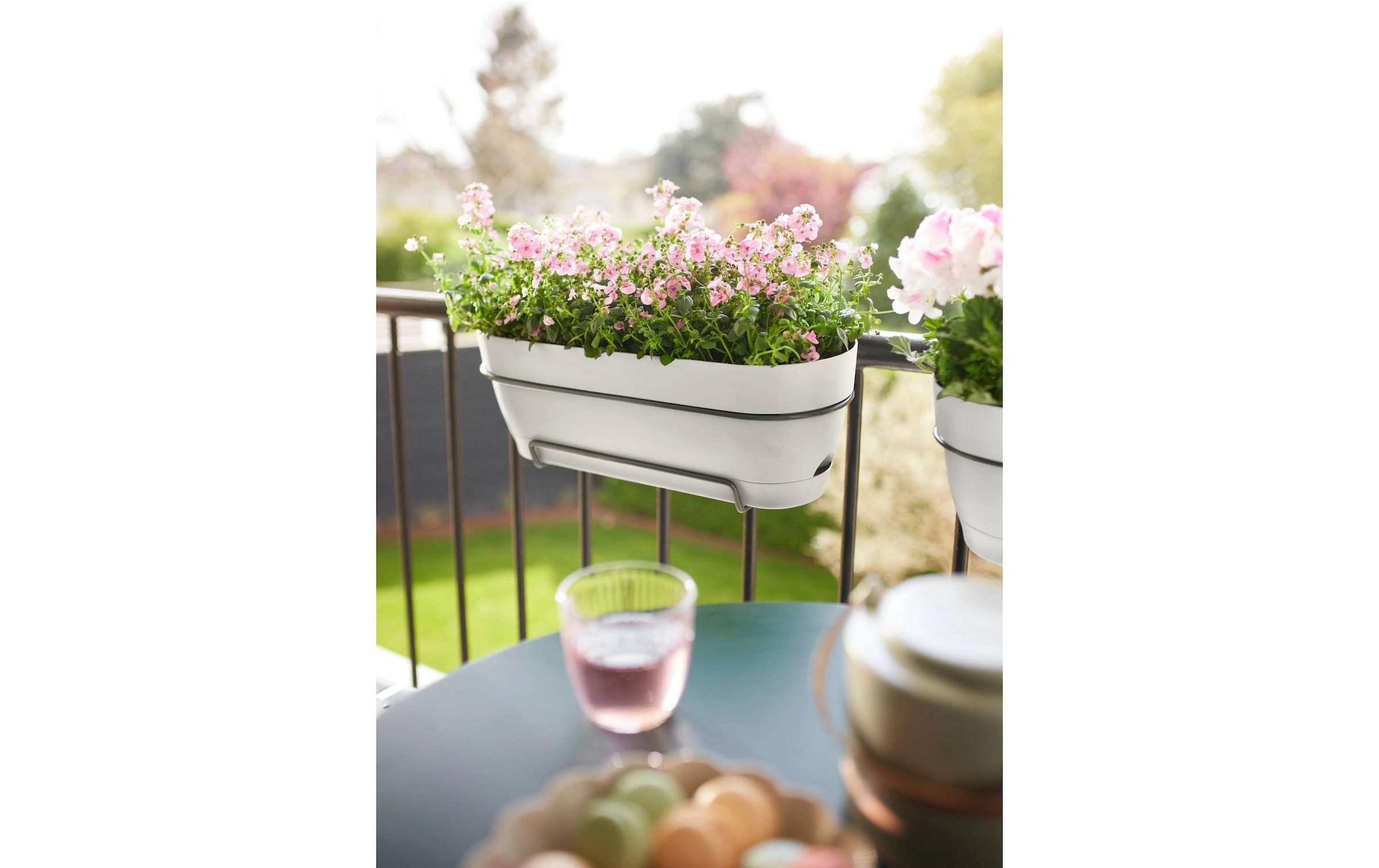 Elho Pot de fleurs »Vibia Campana Balkonkasten Allin1 50 cm«