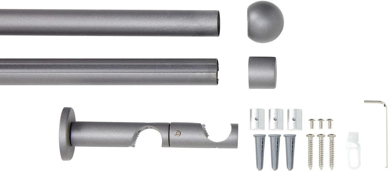 Good Life Tringle à rideaux combinée »Bola« Ø 20 mm 2 läufig-läufig Fixmass