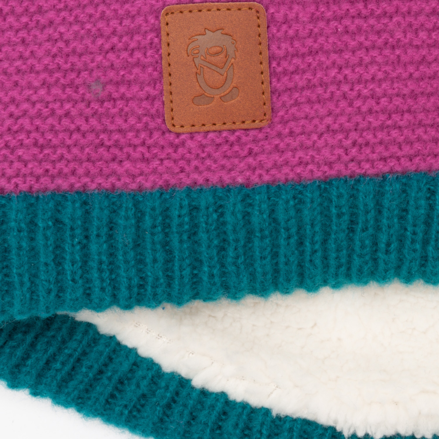 TROLLKIDS Bonnet tricoté »KIDS GRYLLEFJORD BOBBLE CAP«