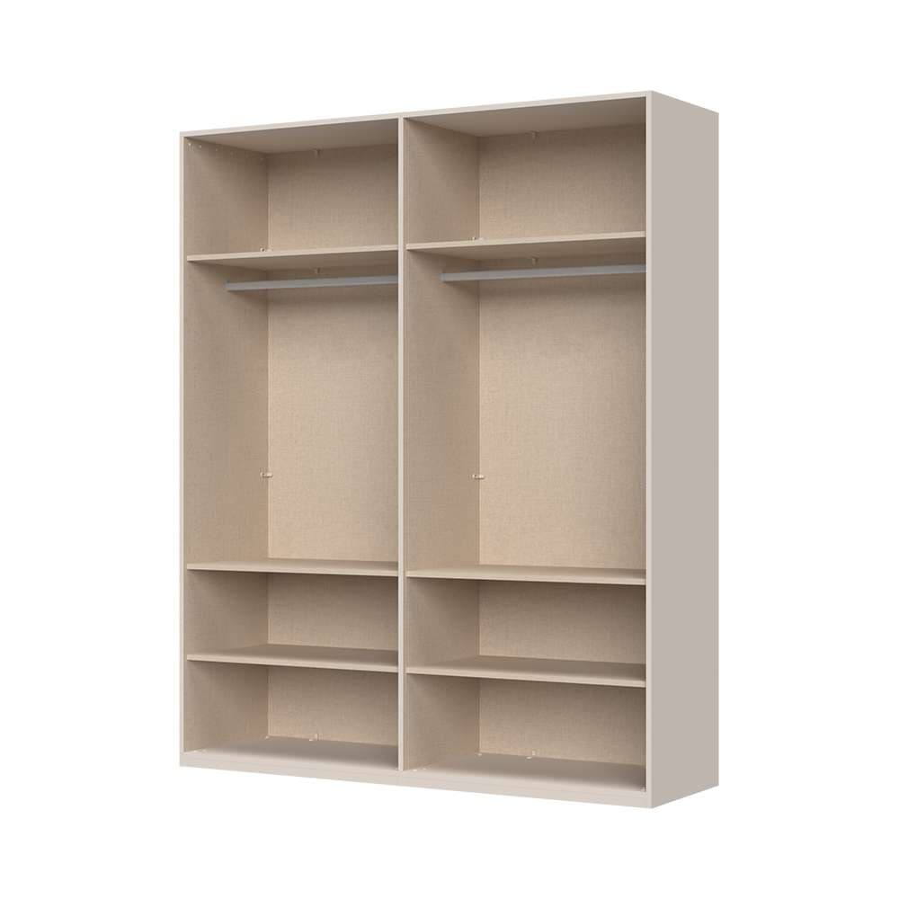 GOODproduct Drehtürenschrank »Opera Parsol-Glastüren, LED-Glasbodenbeleuchtung, mit und ohne Kranz« Glastüren, UV-Lack, LED-Innenbeleuchtung, Soft-Close-Funktion