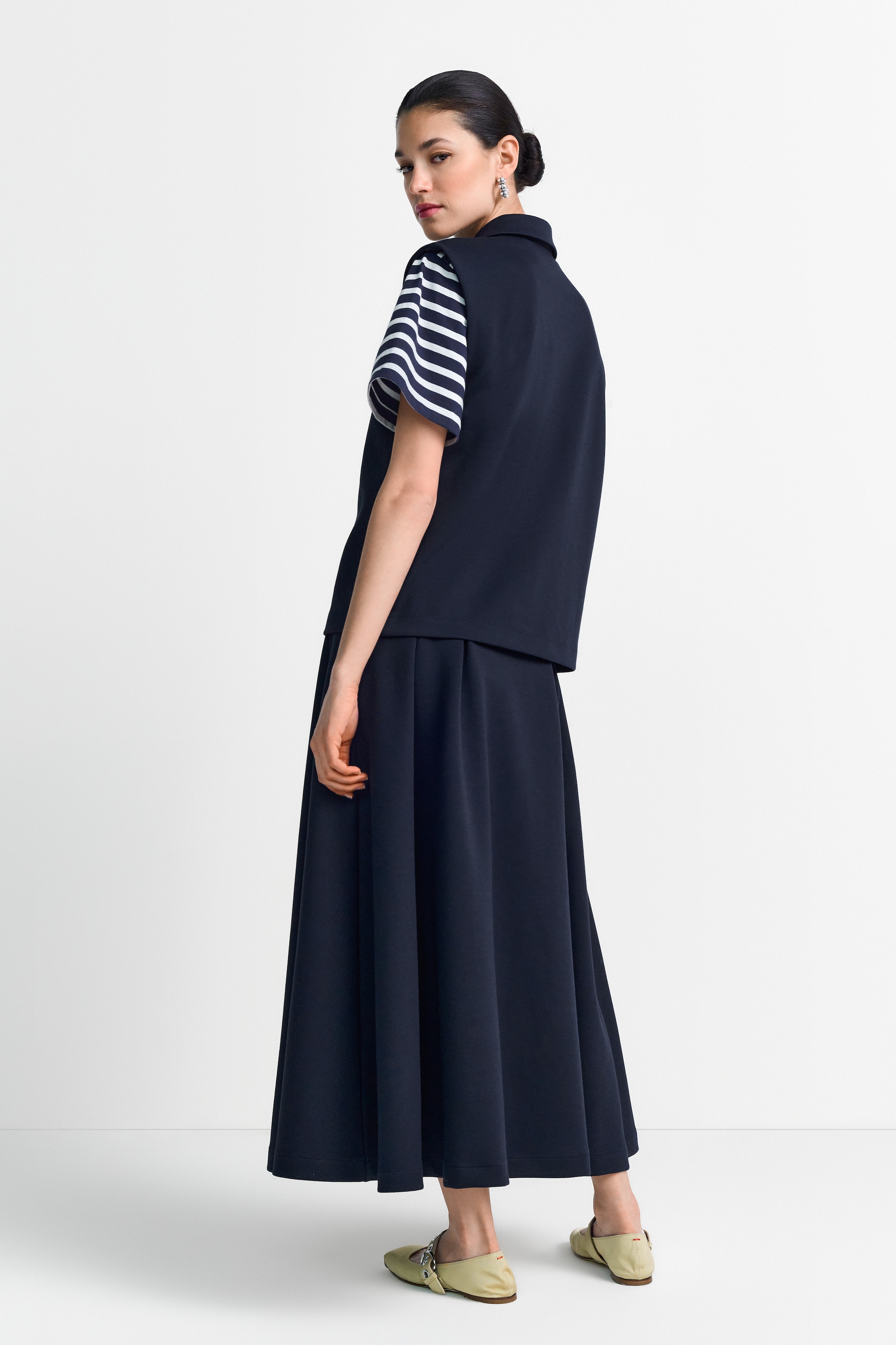 RICHROYAL Gilet en jersey Jersey, mit Metallreissverschluss