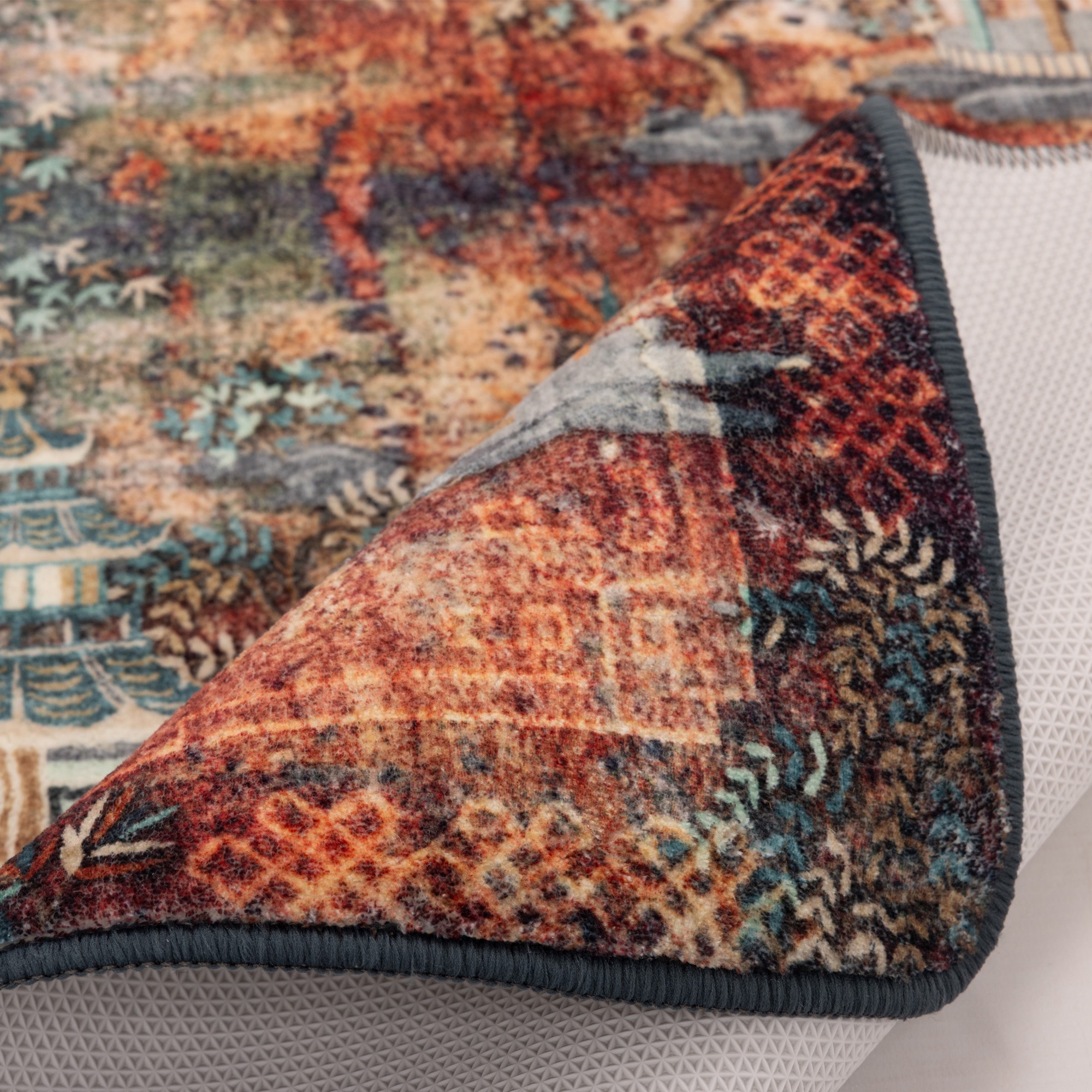 Gino Falcone Tapis de bain »Aquata GF-163, Badvorleger, Badezimmer Teppich« Höhe 5 mm Badteppich, bedruckt, rechteckig