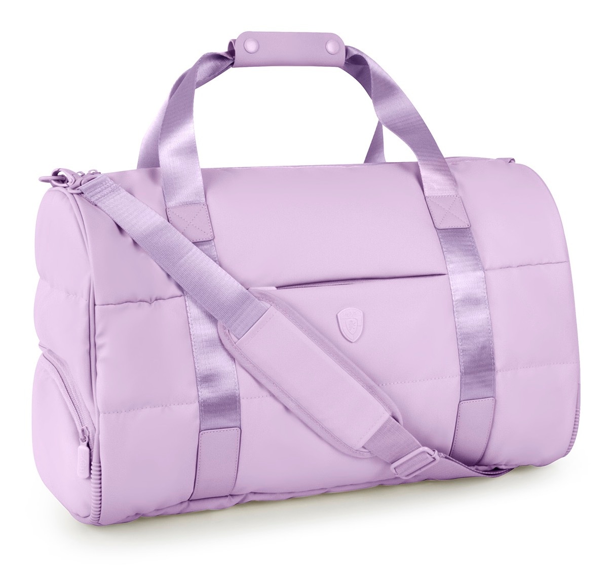 Heys Reisetasche »The Puffer Duffle Bag« Weekender Duffle Bag Schuhfach Aufstecksystem