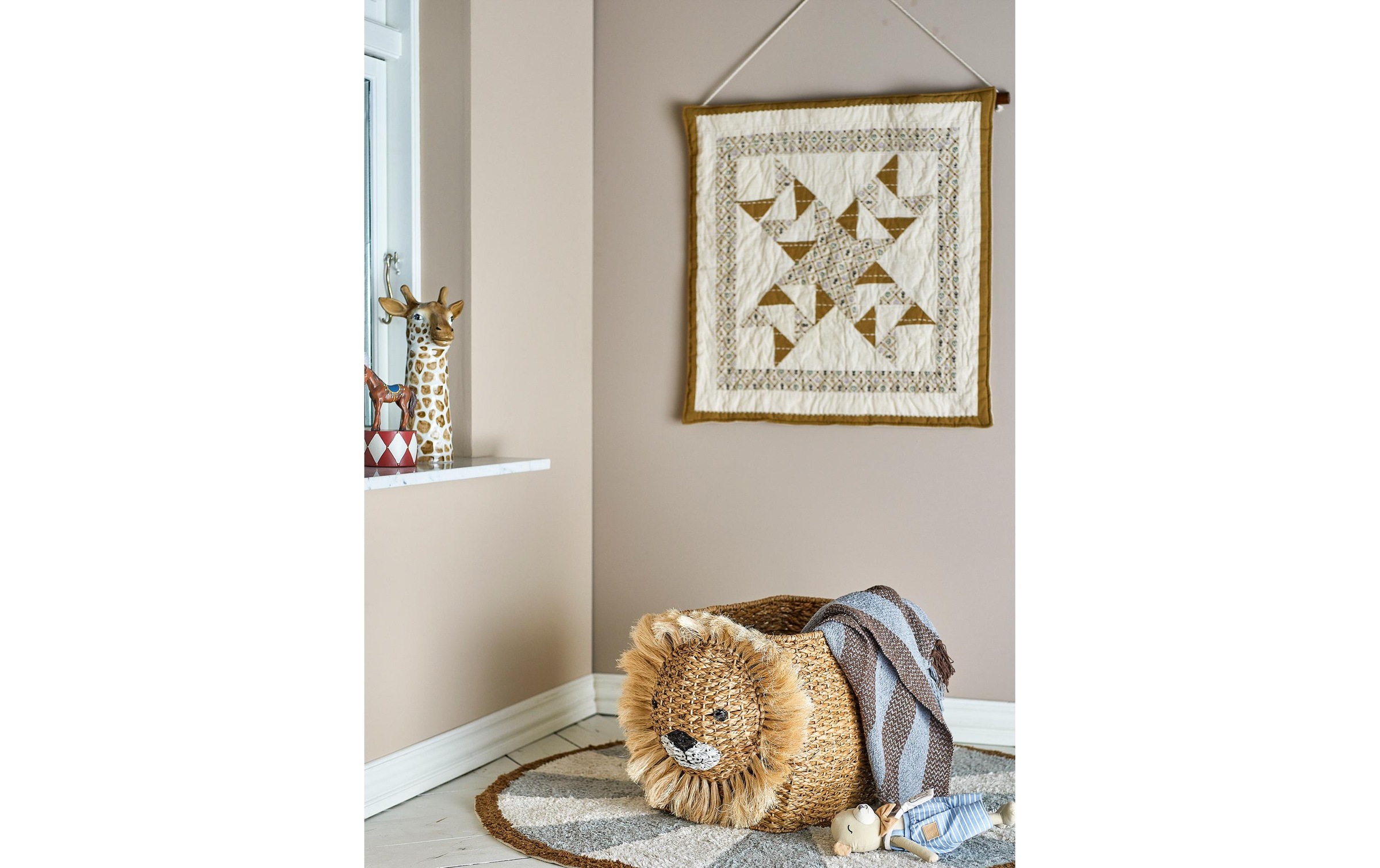 Bloomingville Aufbewahrungskorb »Harrison Bankuan-Gras«