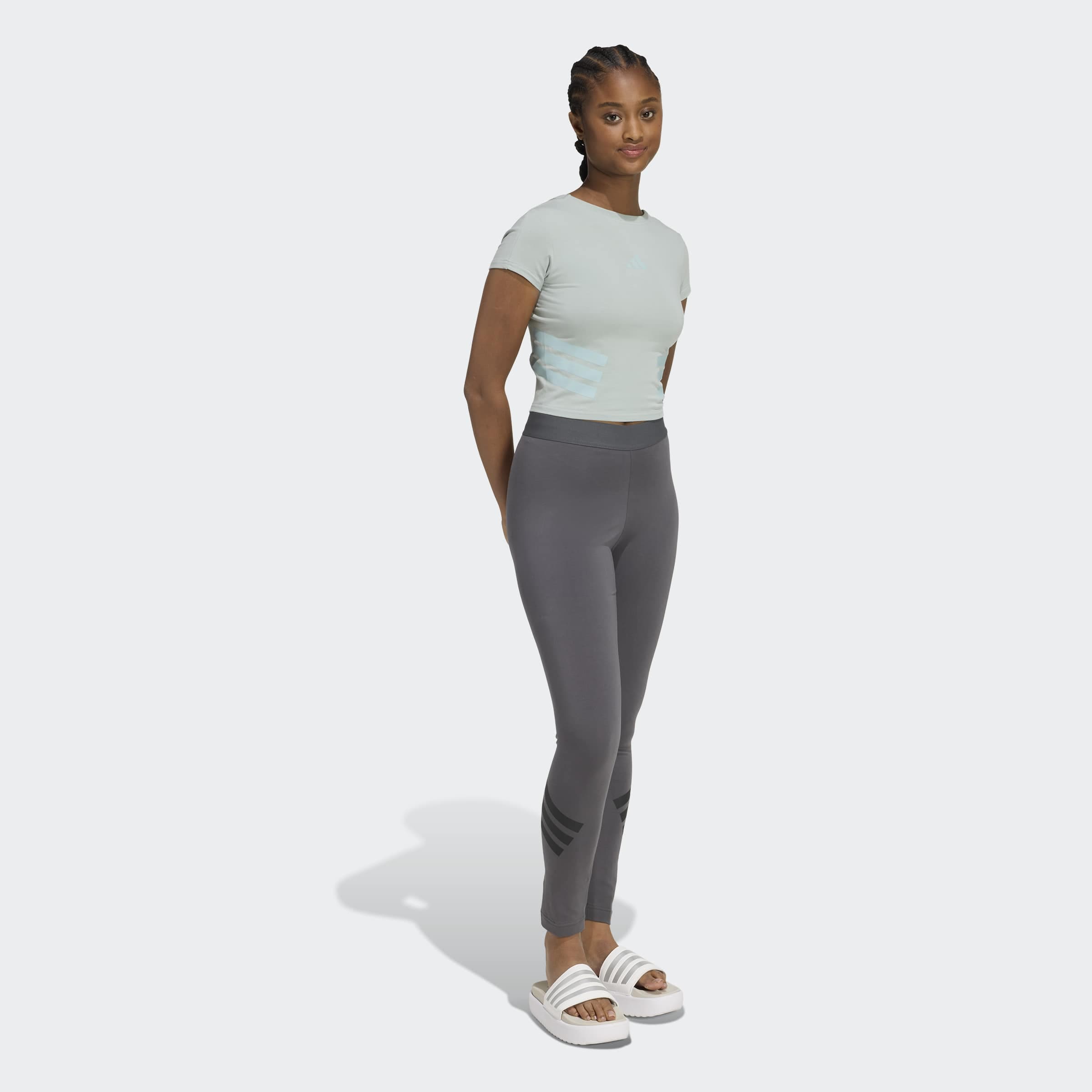 adidas Sportswear Leggings »W FI 3S LEGGING«  sportlicher Stil, für Sport und Freizeit, weiches Material