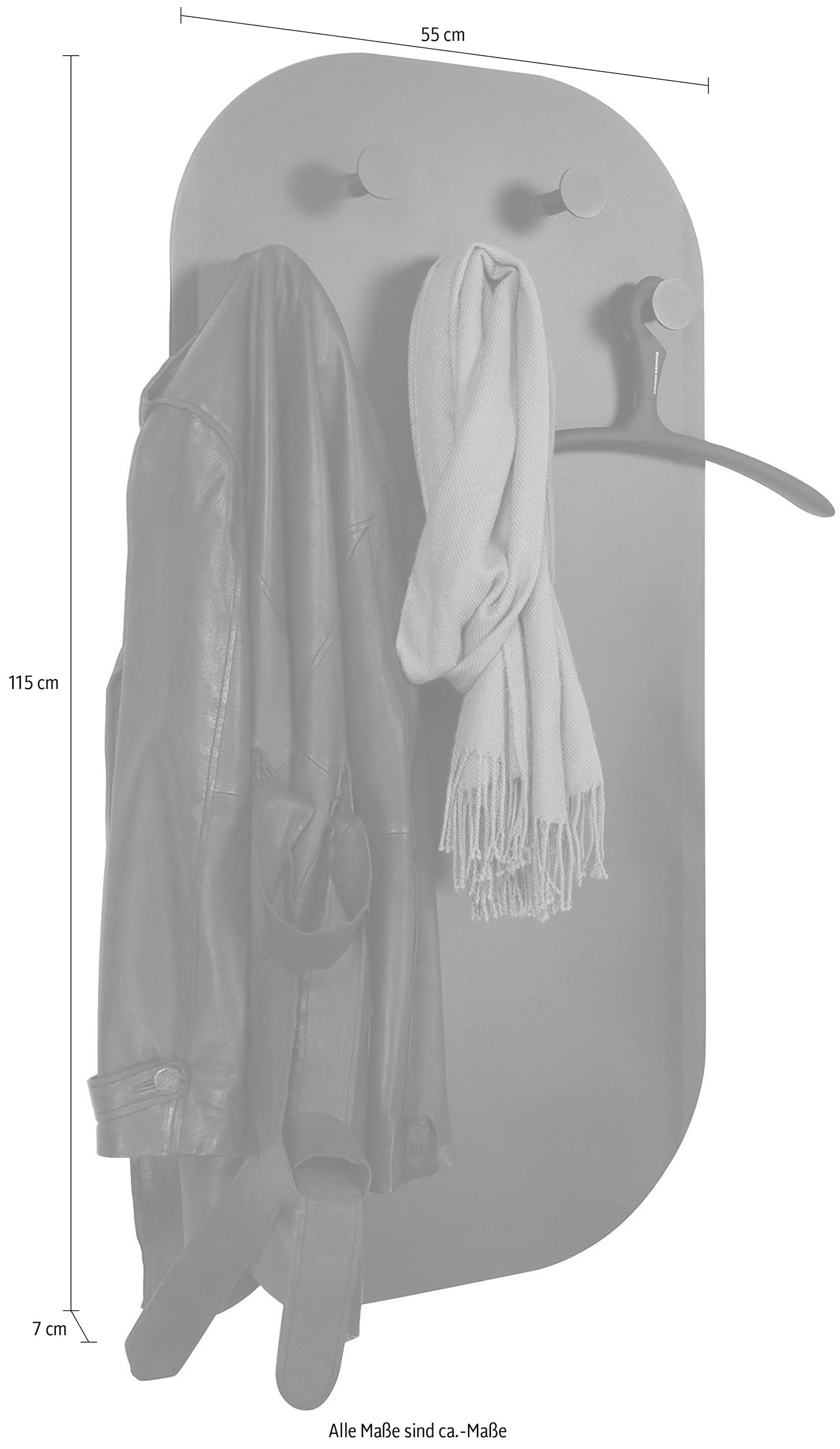 Spinder Design Porte-manteau »Espen« métal, largeur 55 cm