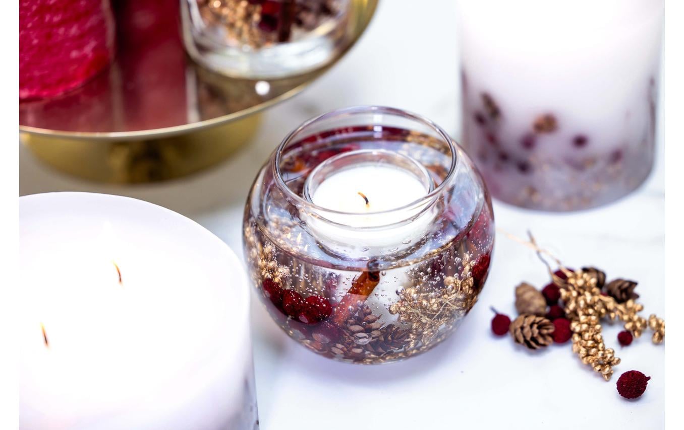 Stoneglow Duftkerze »Cosy Vibes rund«