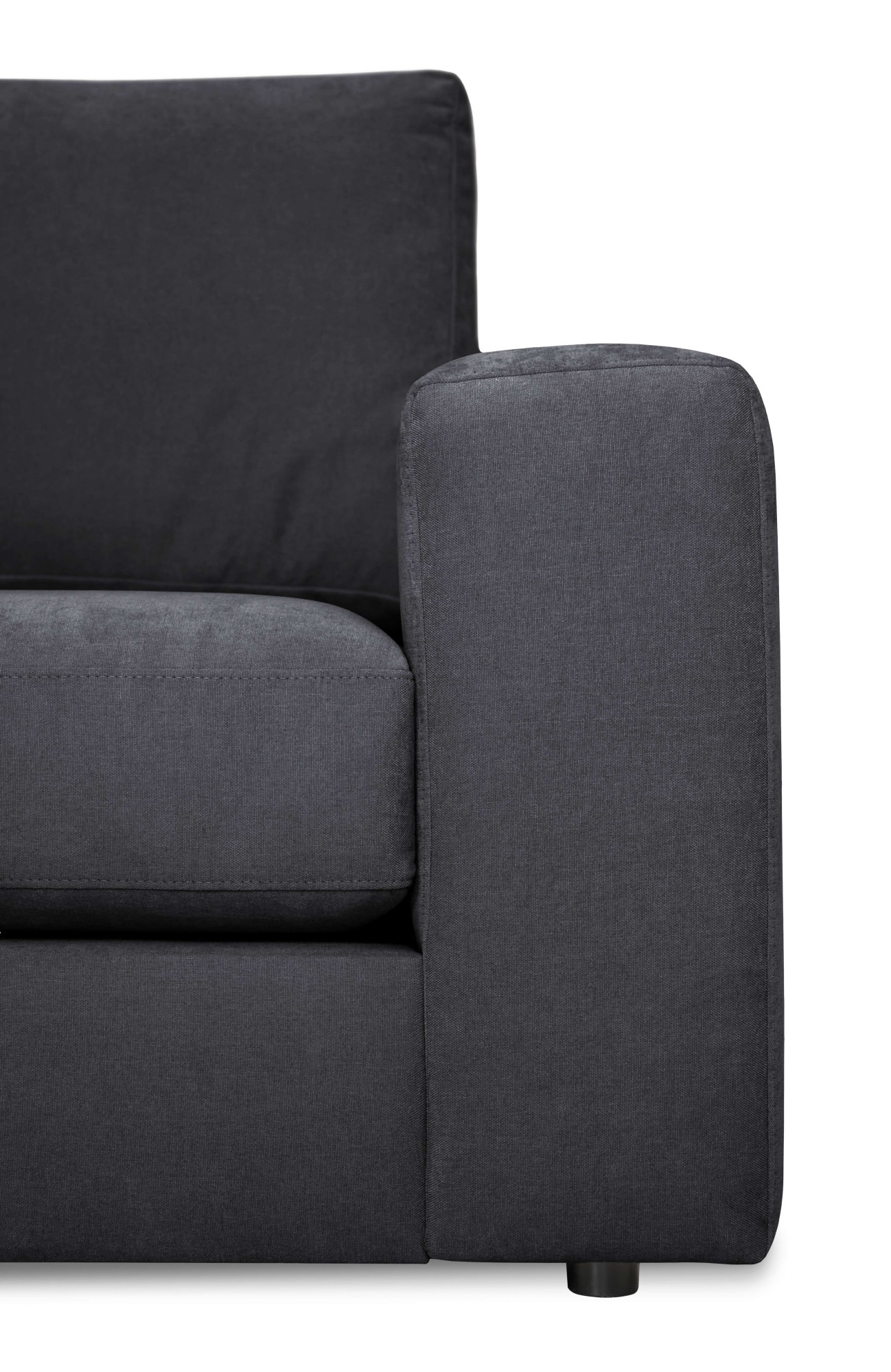 GOODproduct Canapé d'angle »Nivette, weiches Chenille« Breite 269 cm, L-Form, bodentief, mit Wellenunterfederung