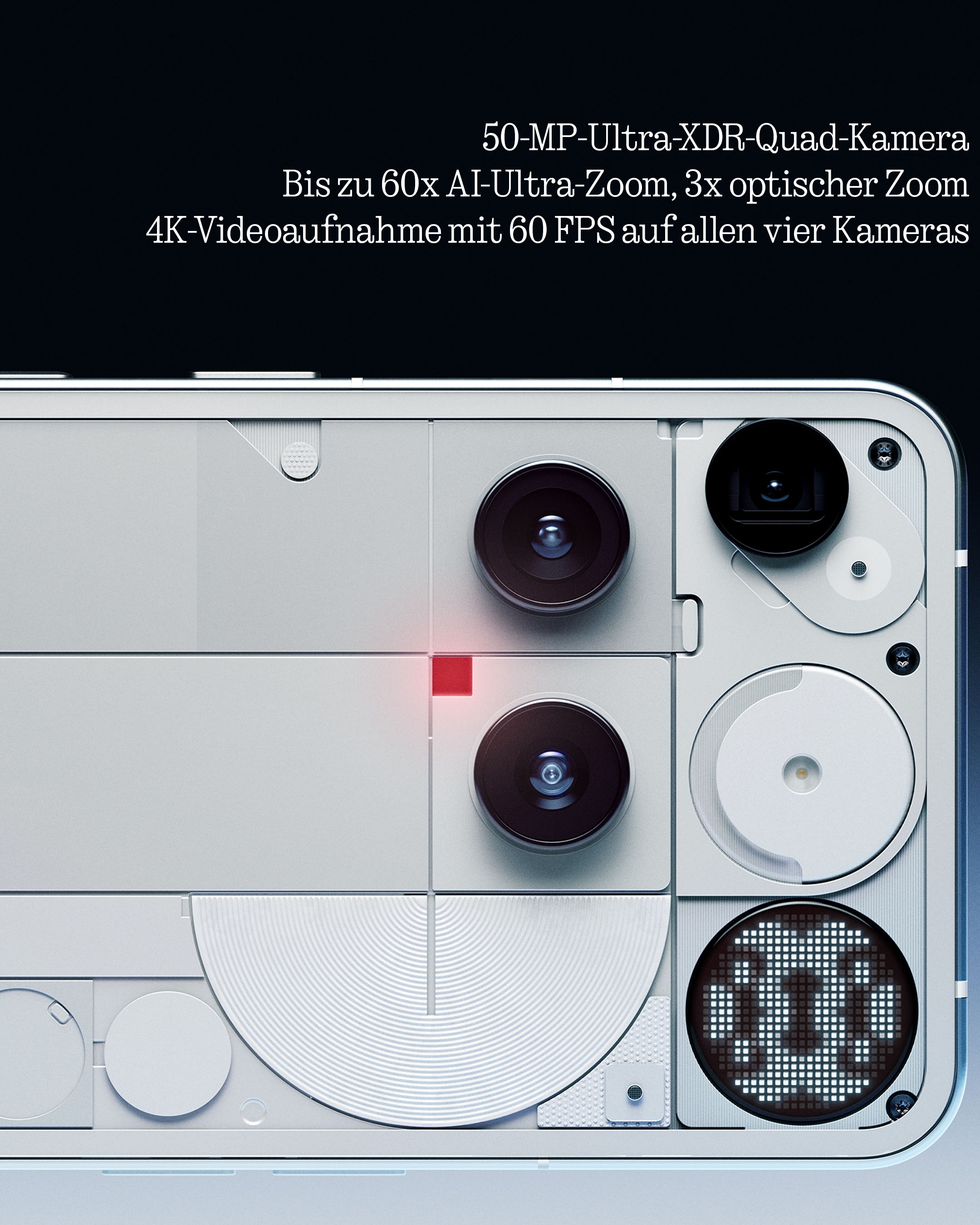 NOTHING Smartphone »Phone (3)« Weiss