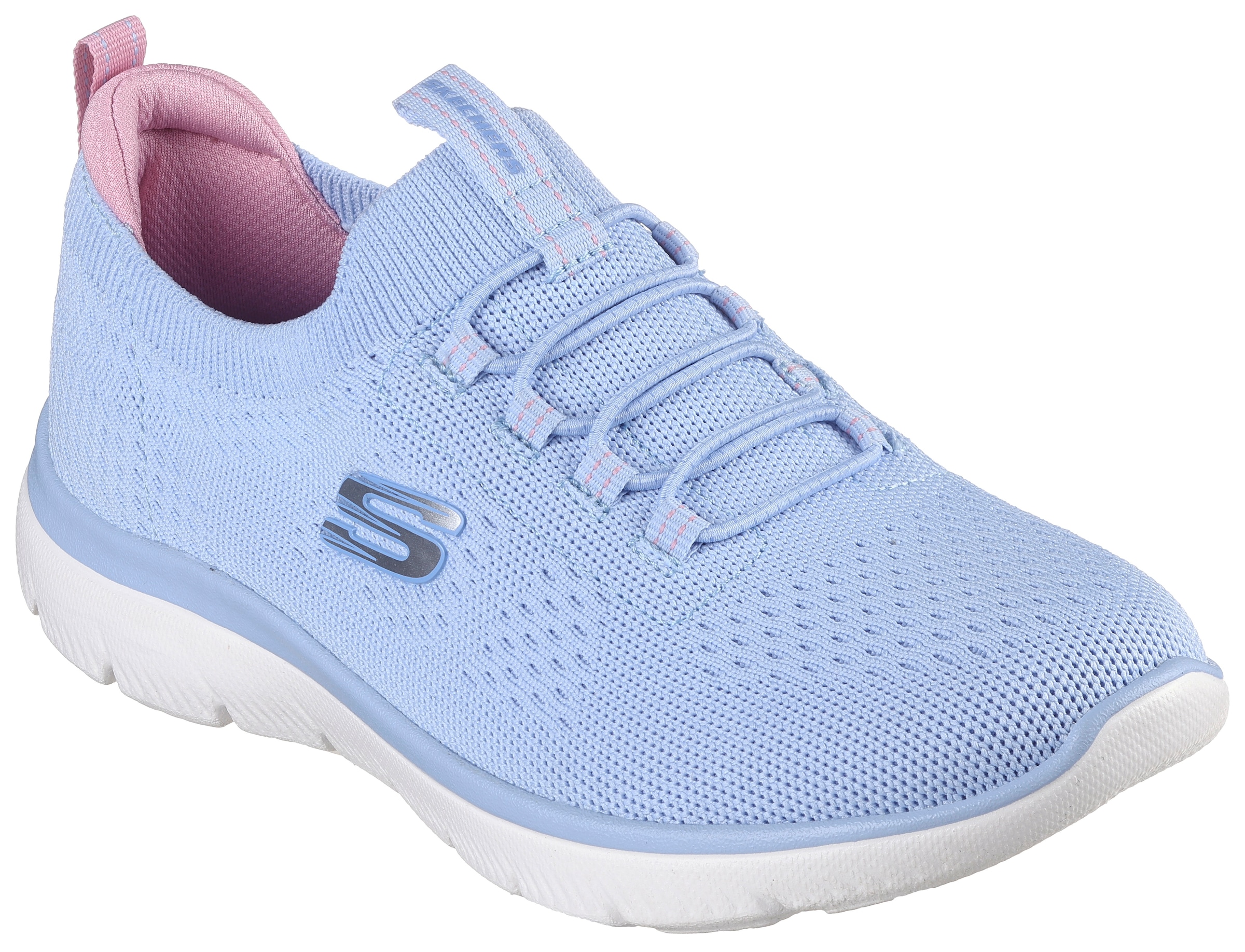 Skechers Baskets slip-on »SUMMITS«  , Freizeitschuh, Halbschuh, Slipper mit flexibler Traktionslaufsohle
