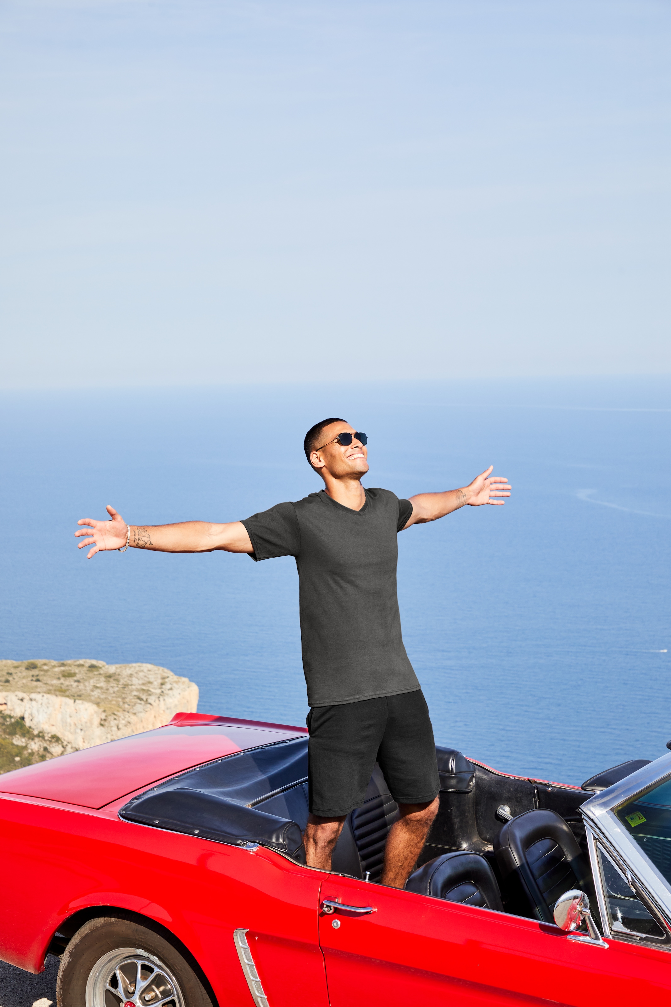 Fruit of the Loom T-shirt, 6 cuis aus Baumwolle, V-Ausschnitt, 6-teilig
