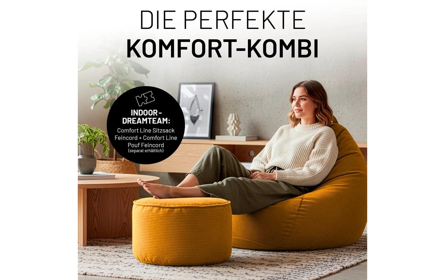 Lumaland Pouf »250 l Comfort«