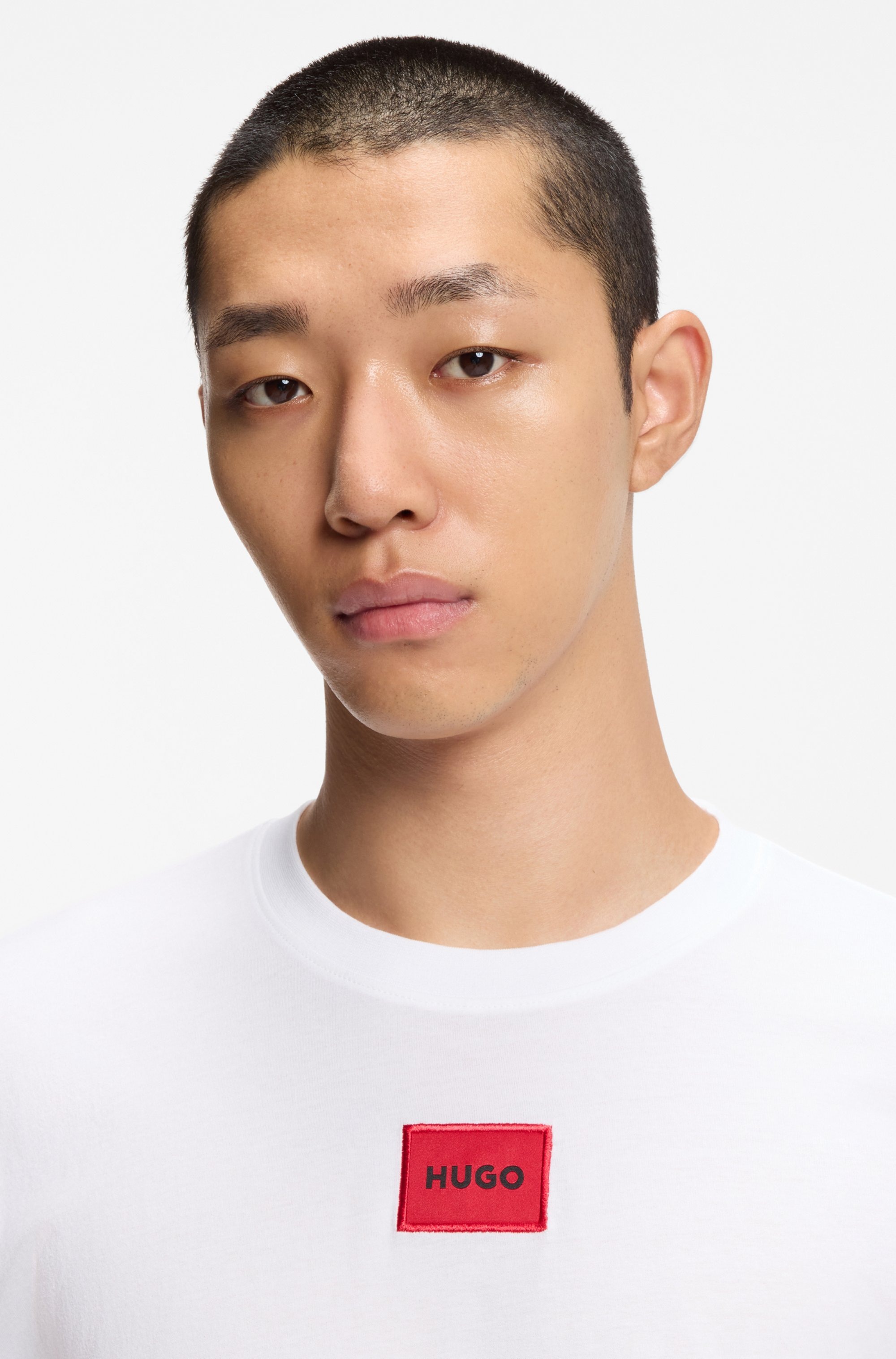 HUGO T-Shirt »Diragolino« Rundhalsausschnitt, Regular Fit, Logo-Label