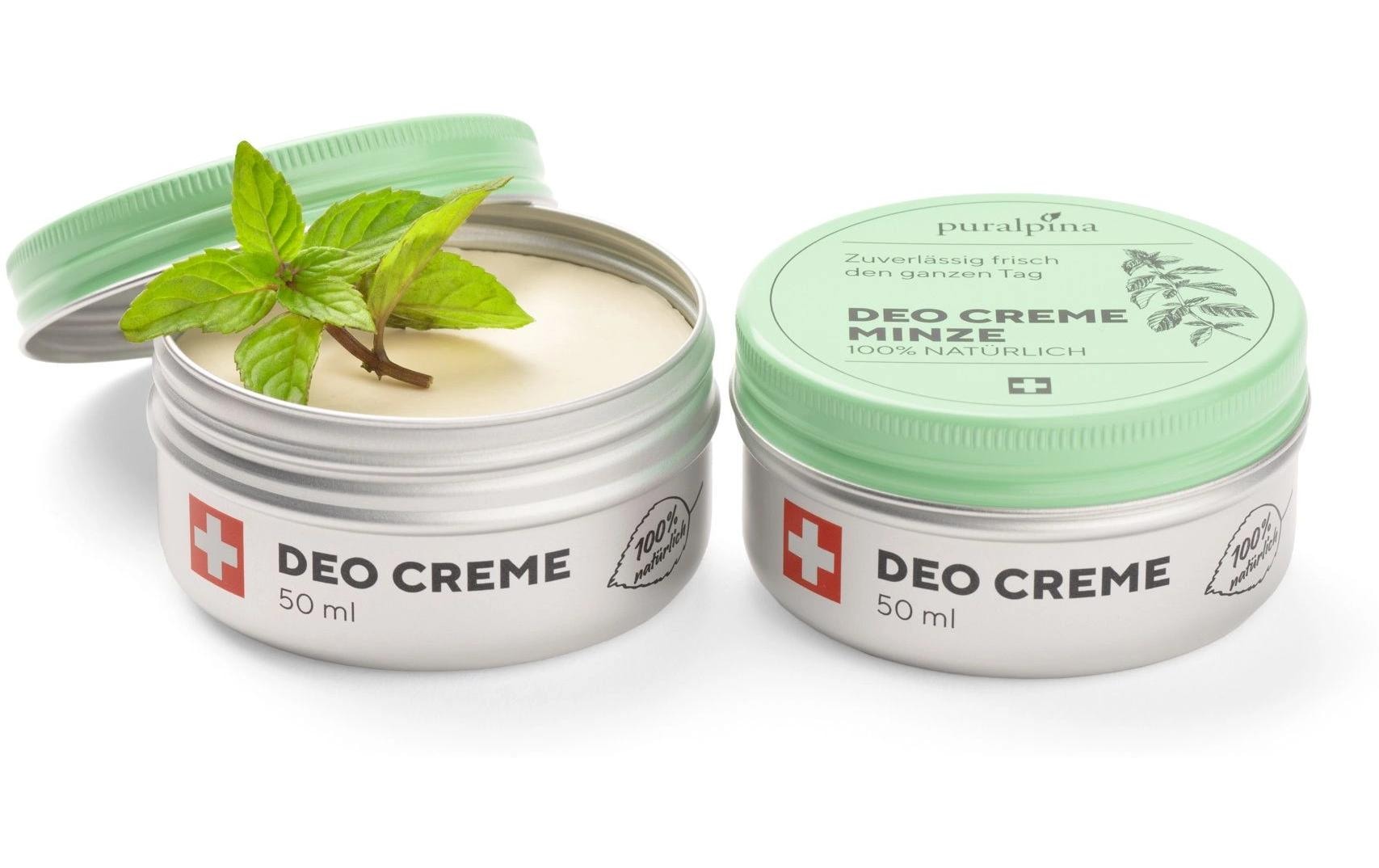  Deo-Creme »Puralpina Minze 50 ml« Aluminiumfrei