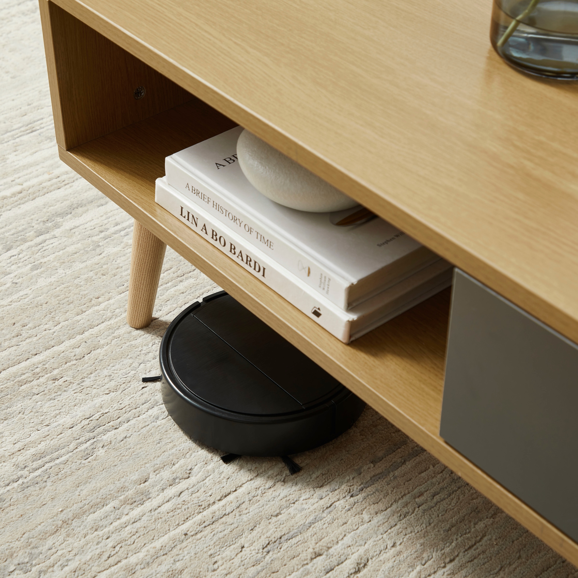 Leonique Couchtisch »Avril« Eichen-Melamin, FSC-zertifiziertem Eschenholz, Breite 110 cm