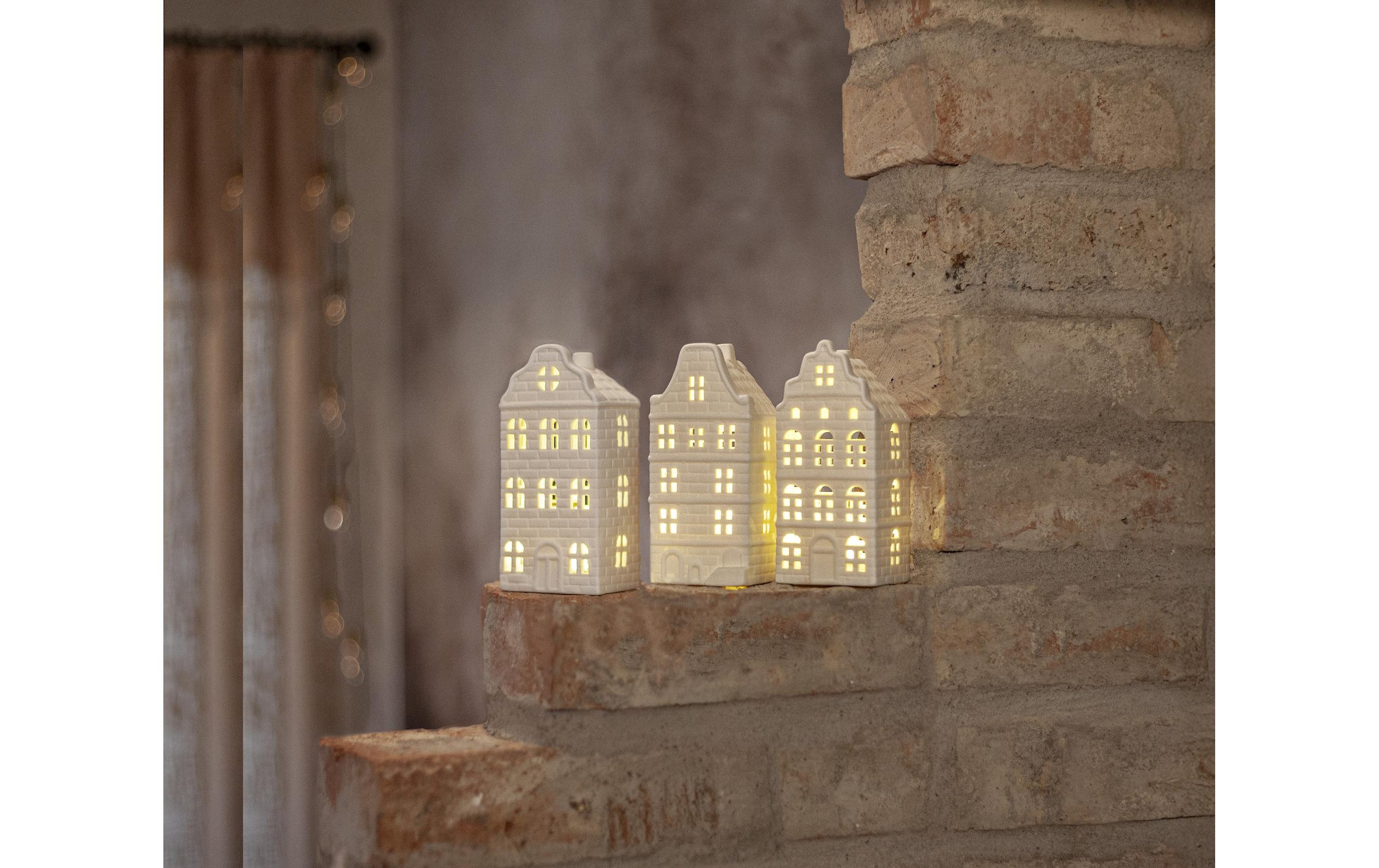  Objet décoratif LED »Indoor Dekoration Vinter Indoor, Weiss, 15.00 cm Höhe« Module LED blanc chaud