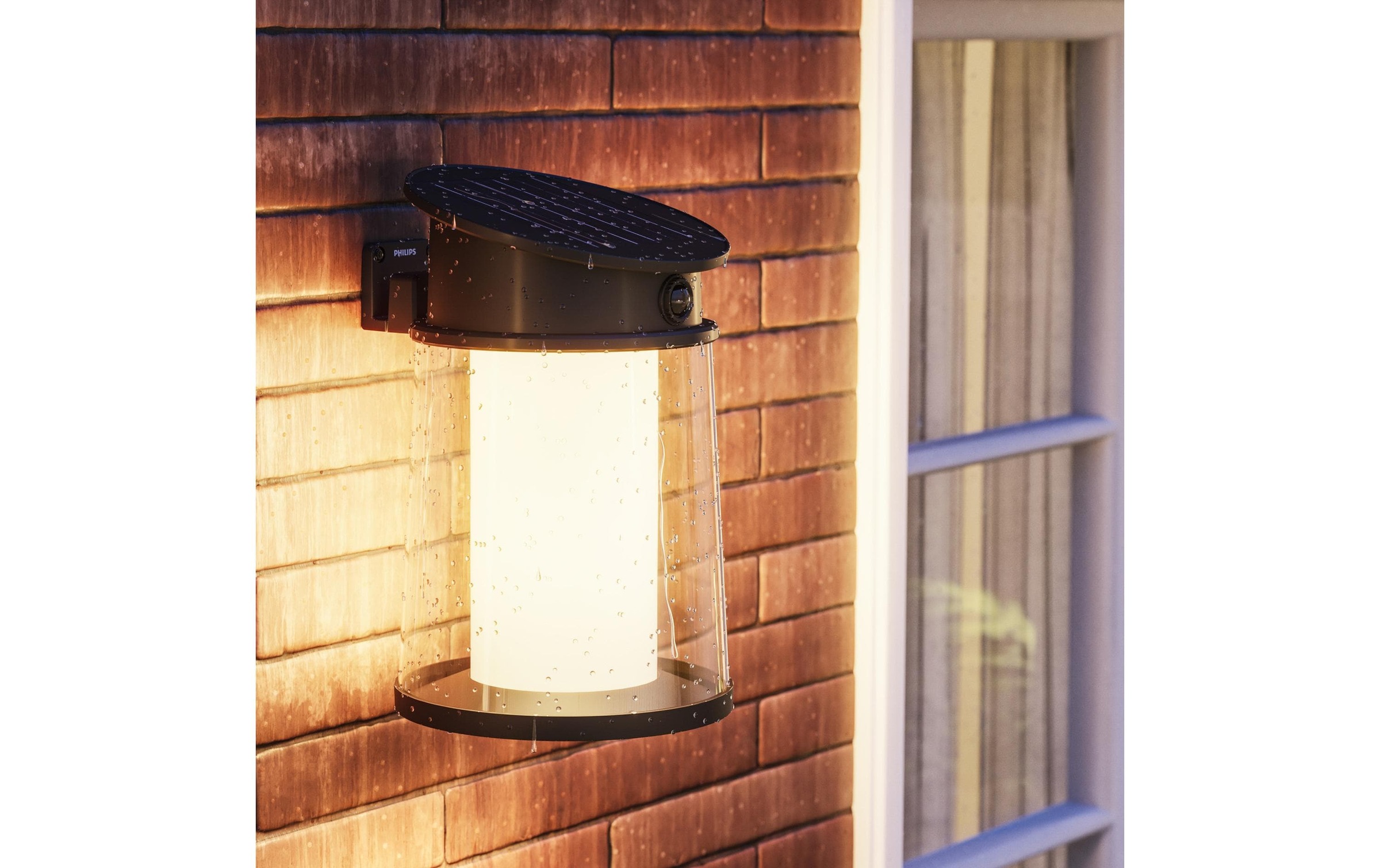 Philips LED Solarleuchte Warmweiss