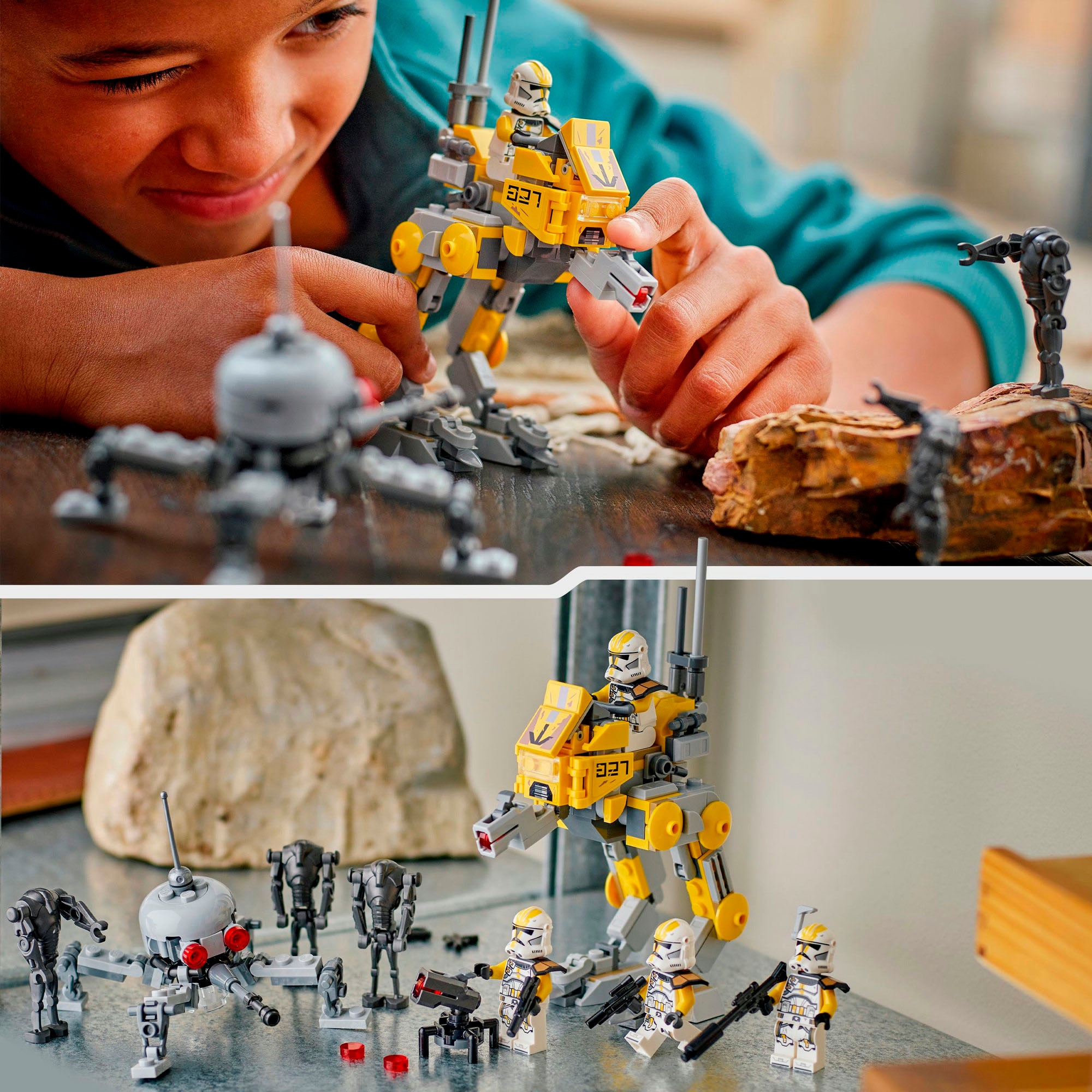 LEGO® Pions de construction »Klonsoldaten des 327. Sternenkorps Battle Pack (75431)« LEGO Star Wars™; Made in Europe