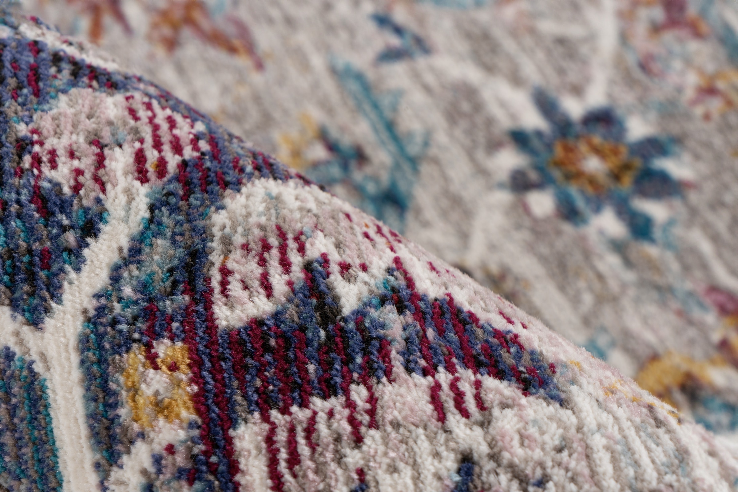 Kayoom Teppich »Blazing Star« rechteckig 10 mm Höhe Kurzflor