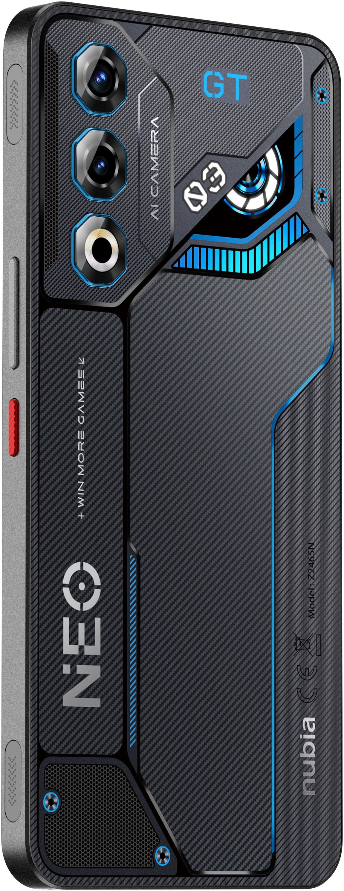 Nubia Smartphone »Neo 3 GT 5G« Interstellar Gray