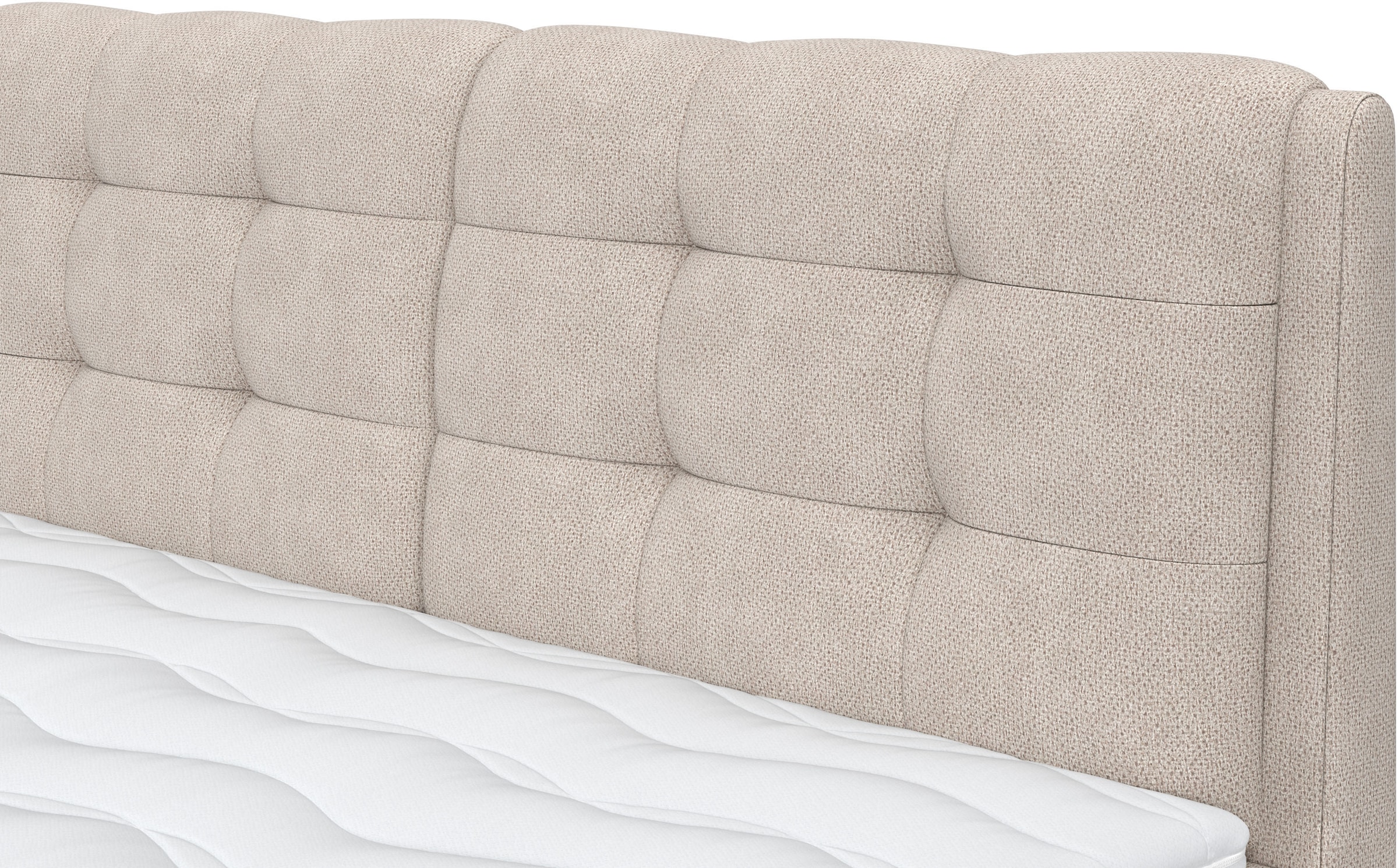 COTTA Lit boxspring »Fort mit Bettkasten, inkl. Topper« erhältlich in verschiedenen Breiten (160cm, 180cm & 200cm)